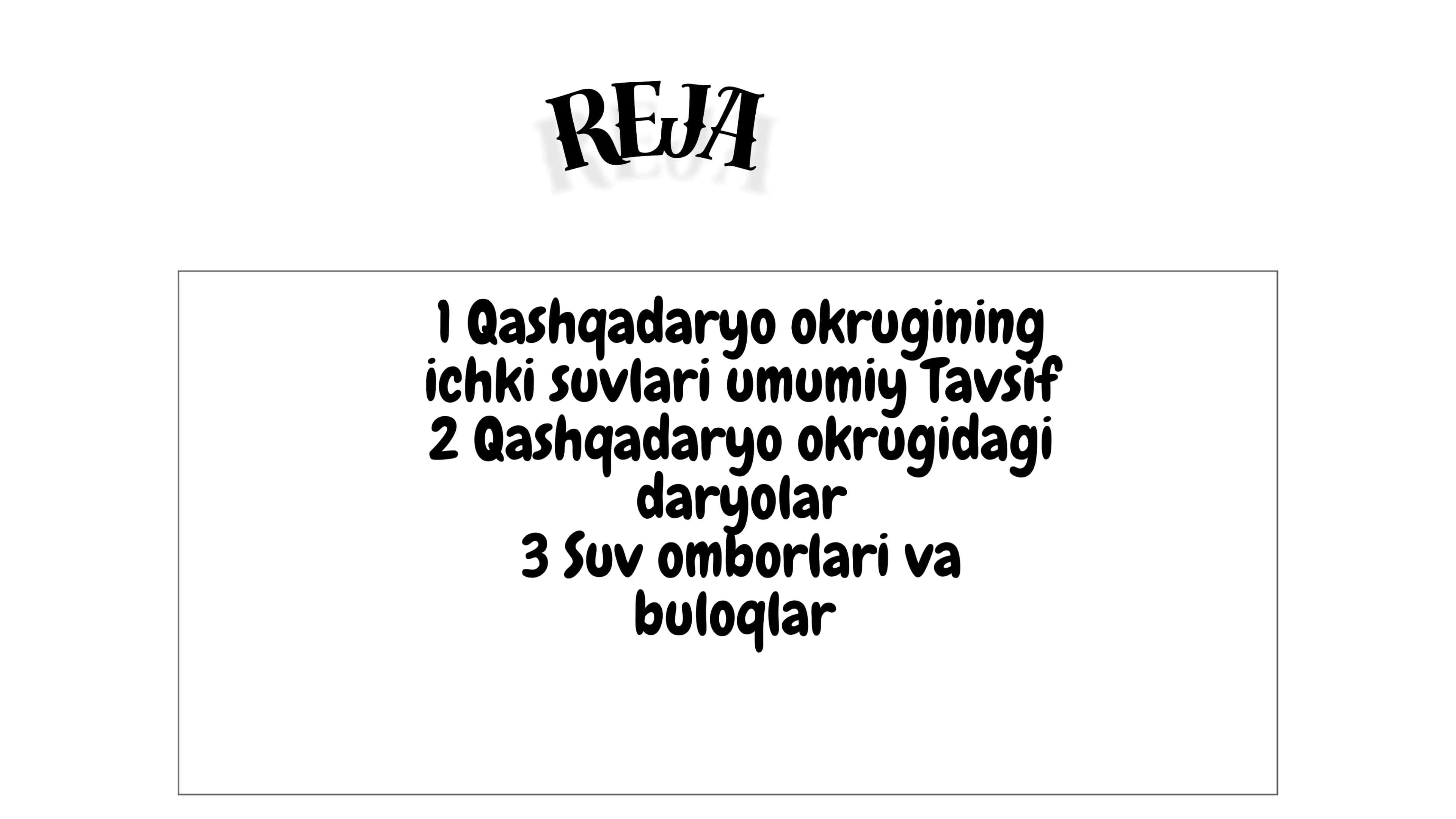 Qashqadaryo okrugining ichki suvlari 2