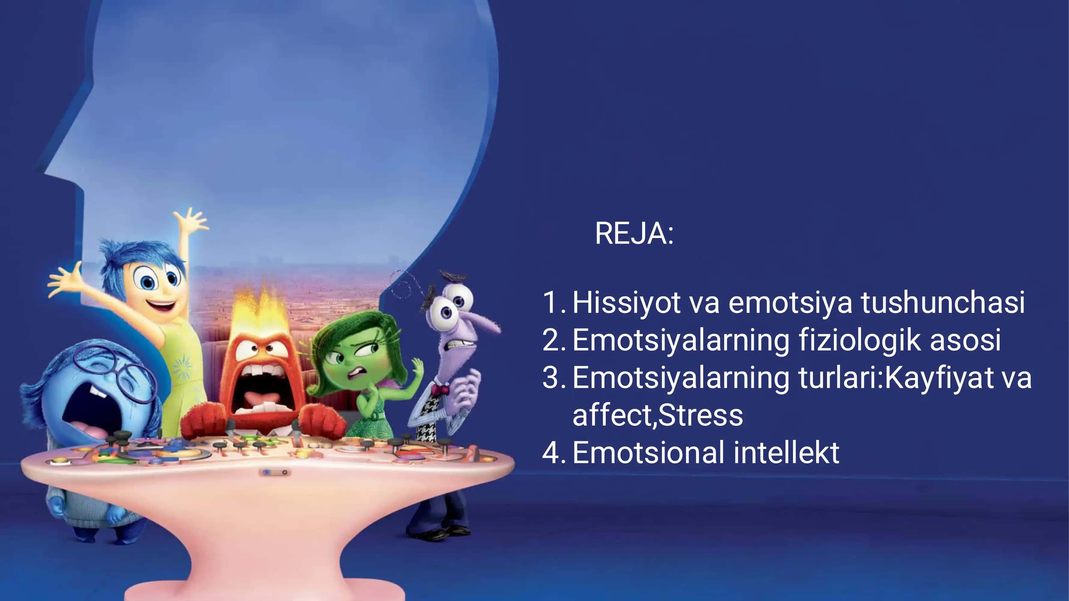 Hissiyot va Emotsiya Tushunchasi 2