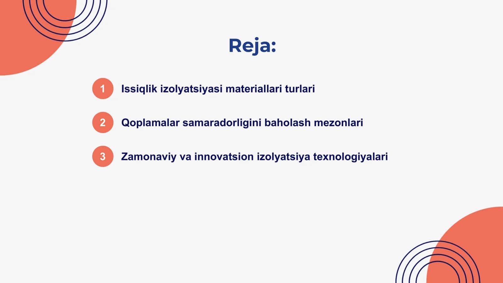 Issiqlik izolyatsiyasi 2