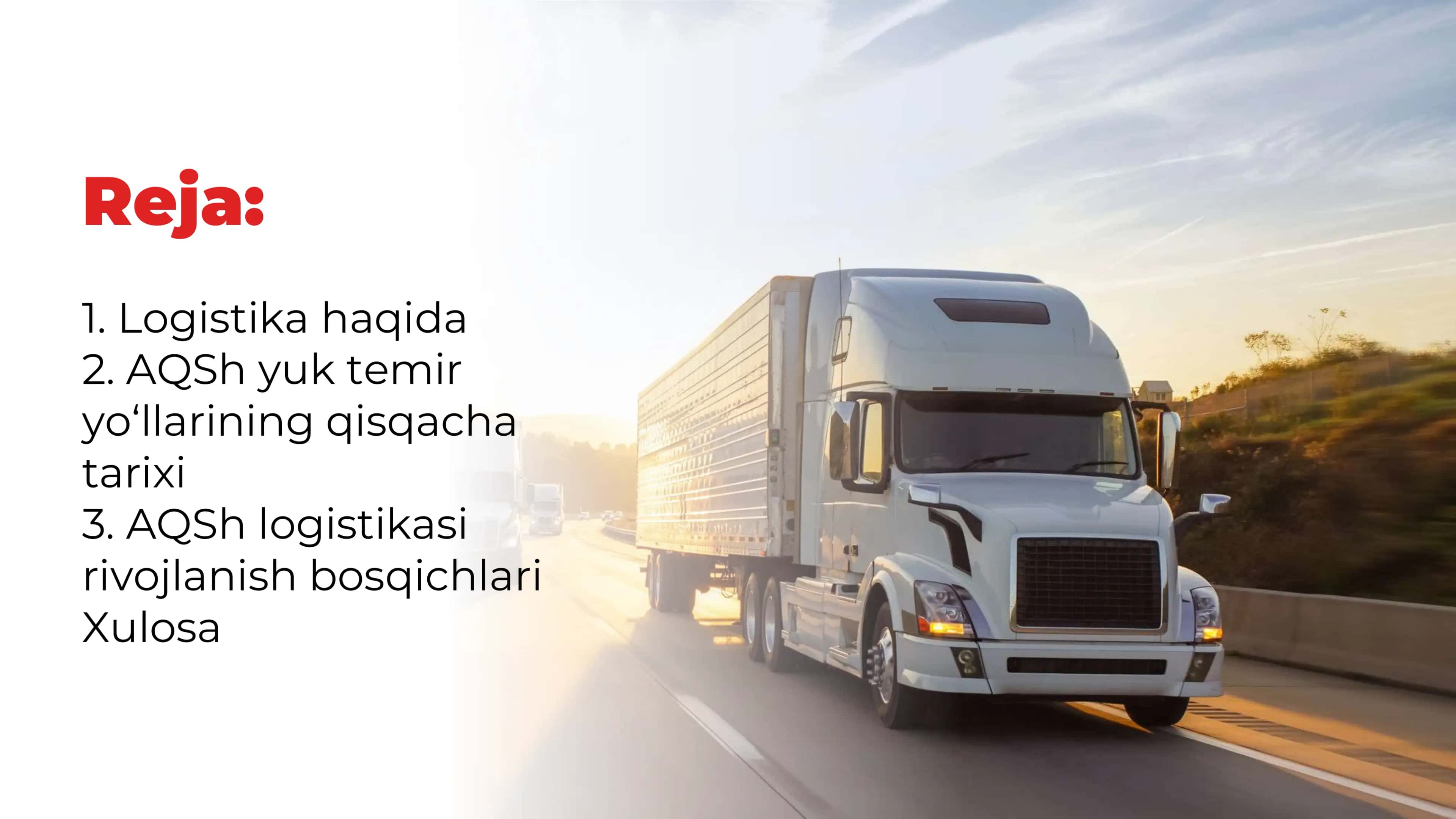 Amerika logistikasining rivojlanish bosqichlari 2
