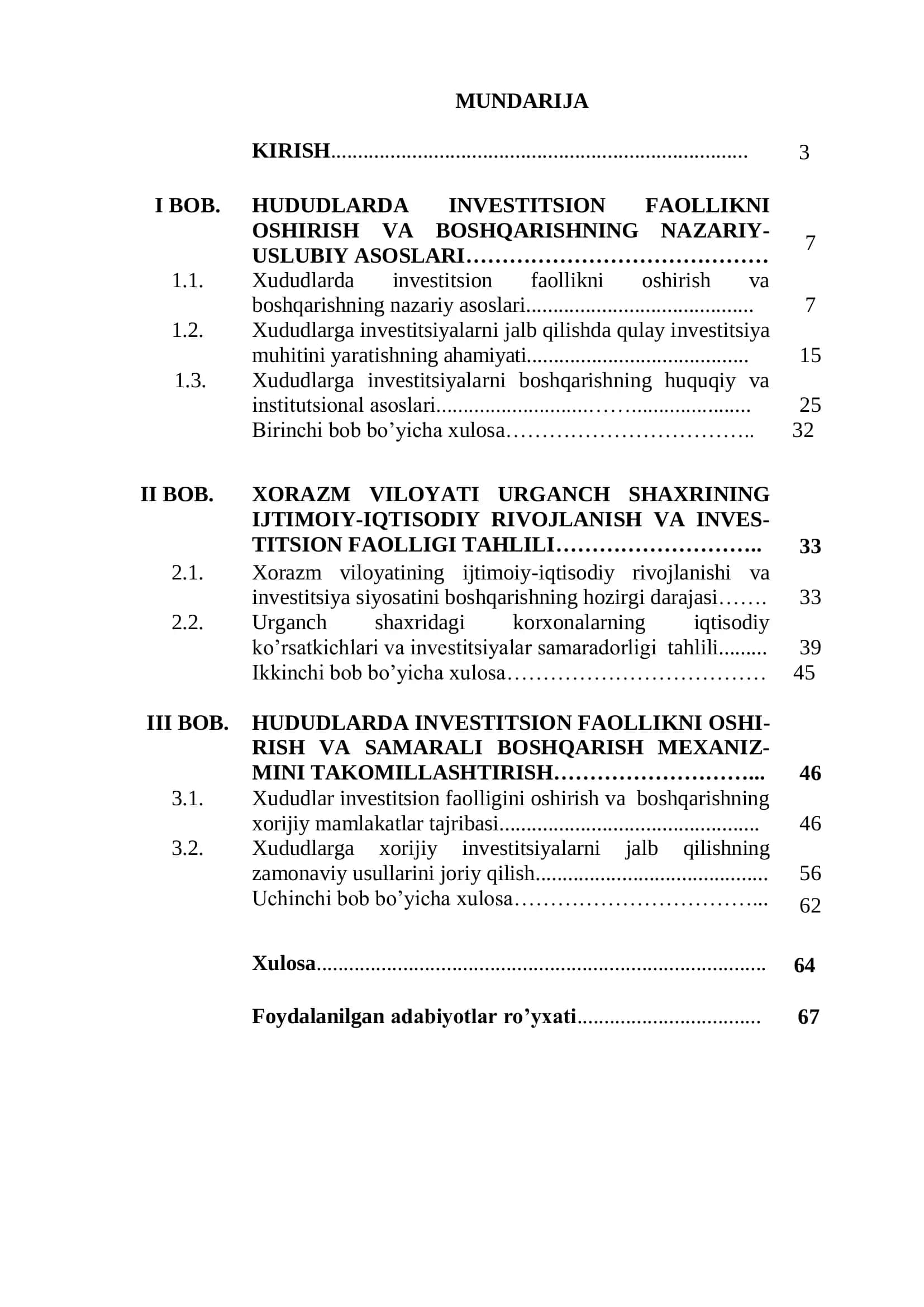 XUDUDLARDA INVESTITSION FAOLLIKNI OSHIRISH VA SAMARALI BOSHQARISH XUSUSIYATLARI 2