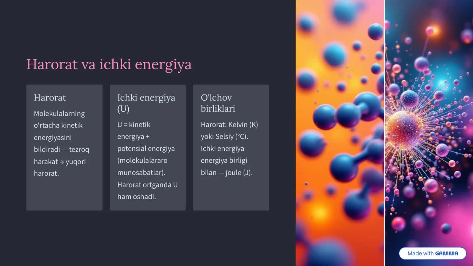 Issiqlik hodisalari — umumiy 2