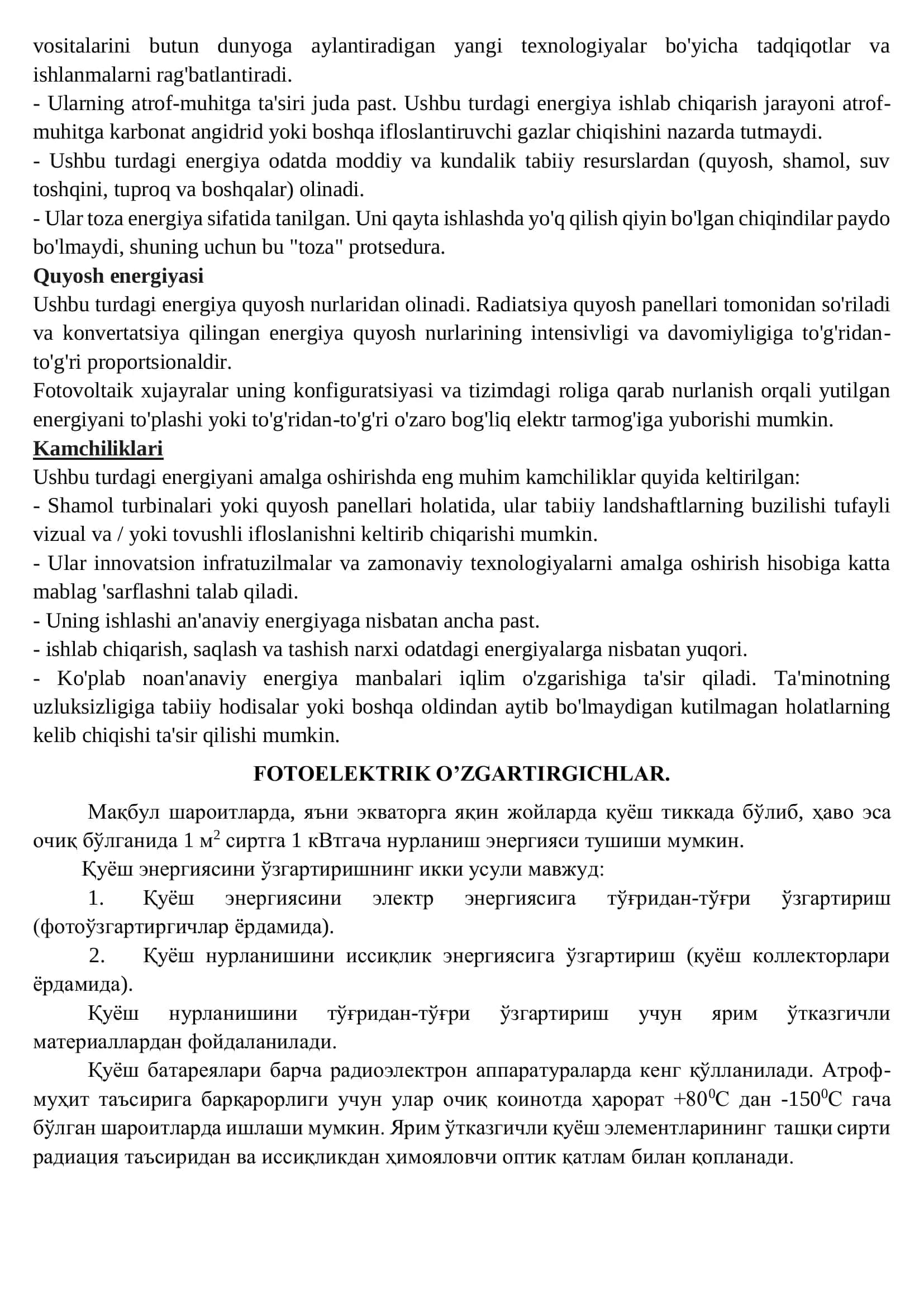 Elektr energiya manbalari 2