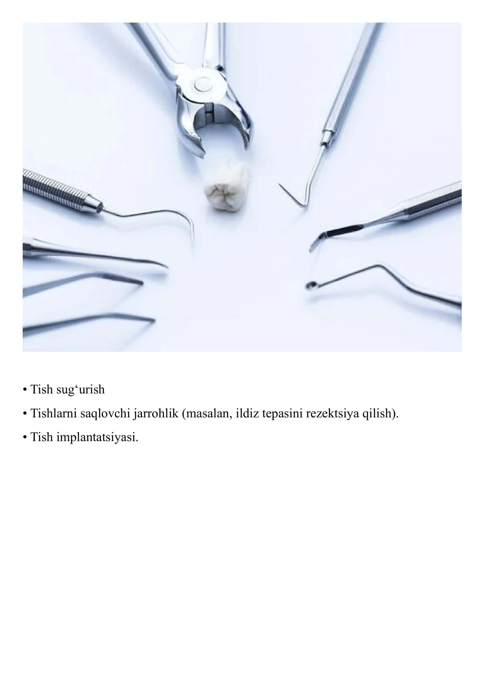 Xirurgik stomatologiya va yuz jag‘ xirurgiyasi 2