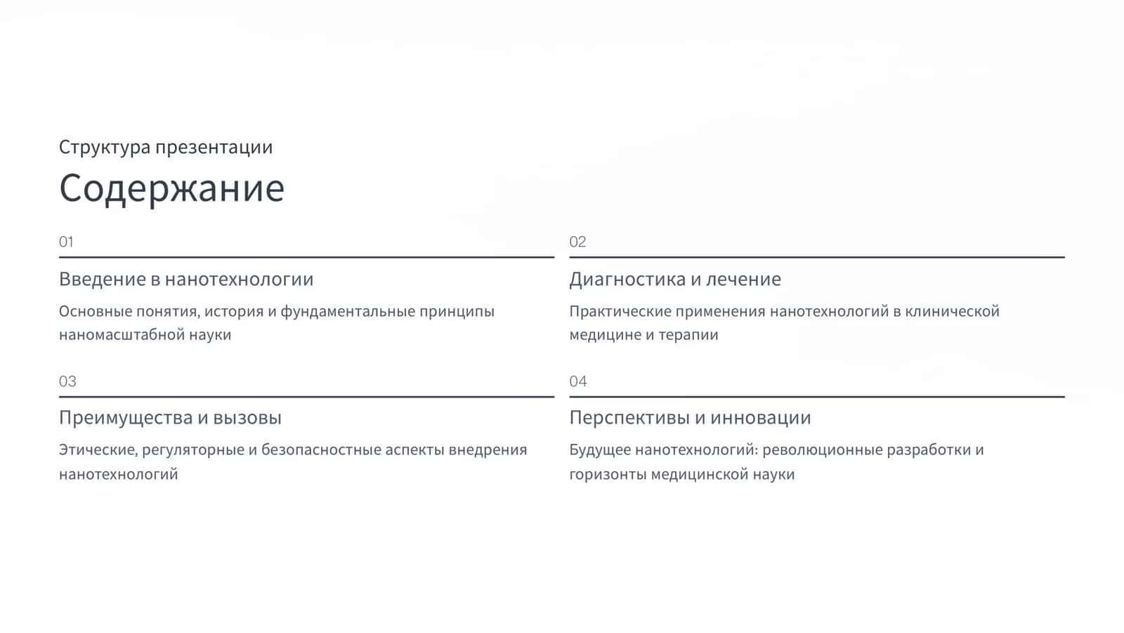 Нанотехнологии в медицине: Применение и Перспективы 2