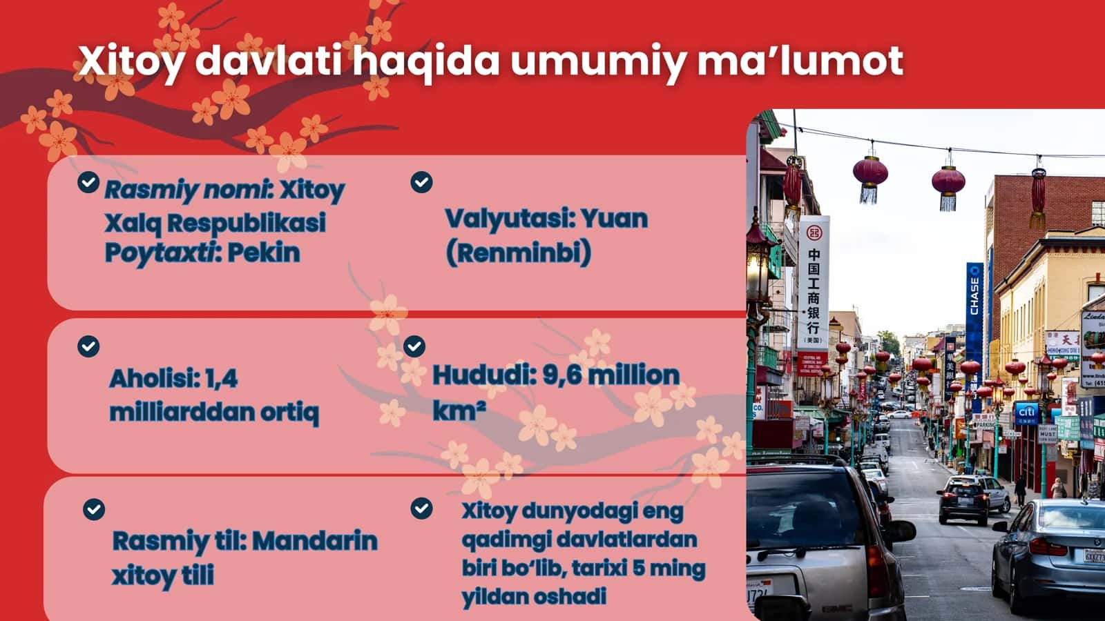 Xitoy Haqida: Buyuk Devor, Davlat Harflari va Tarixi Prezentatsiya PDF 2