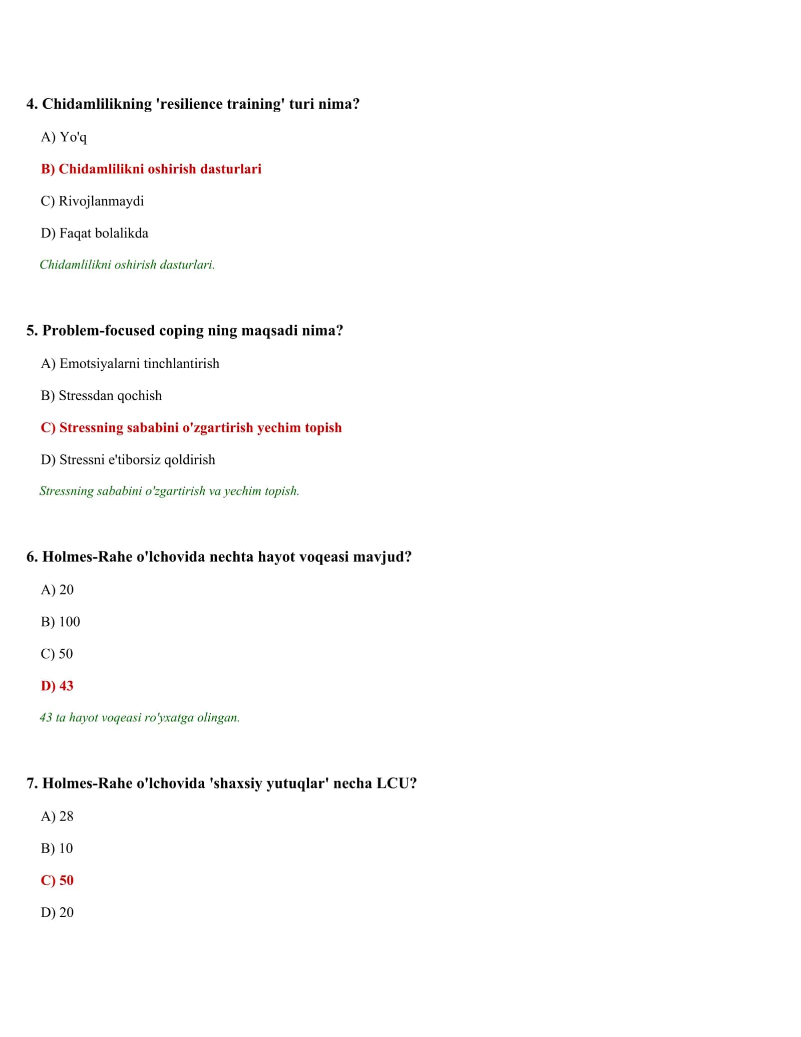 PSIXOLOGIK TESTLAR TO'PLAMI (577 test) 2