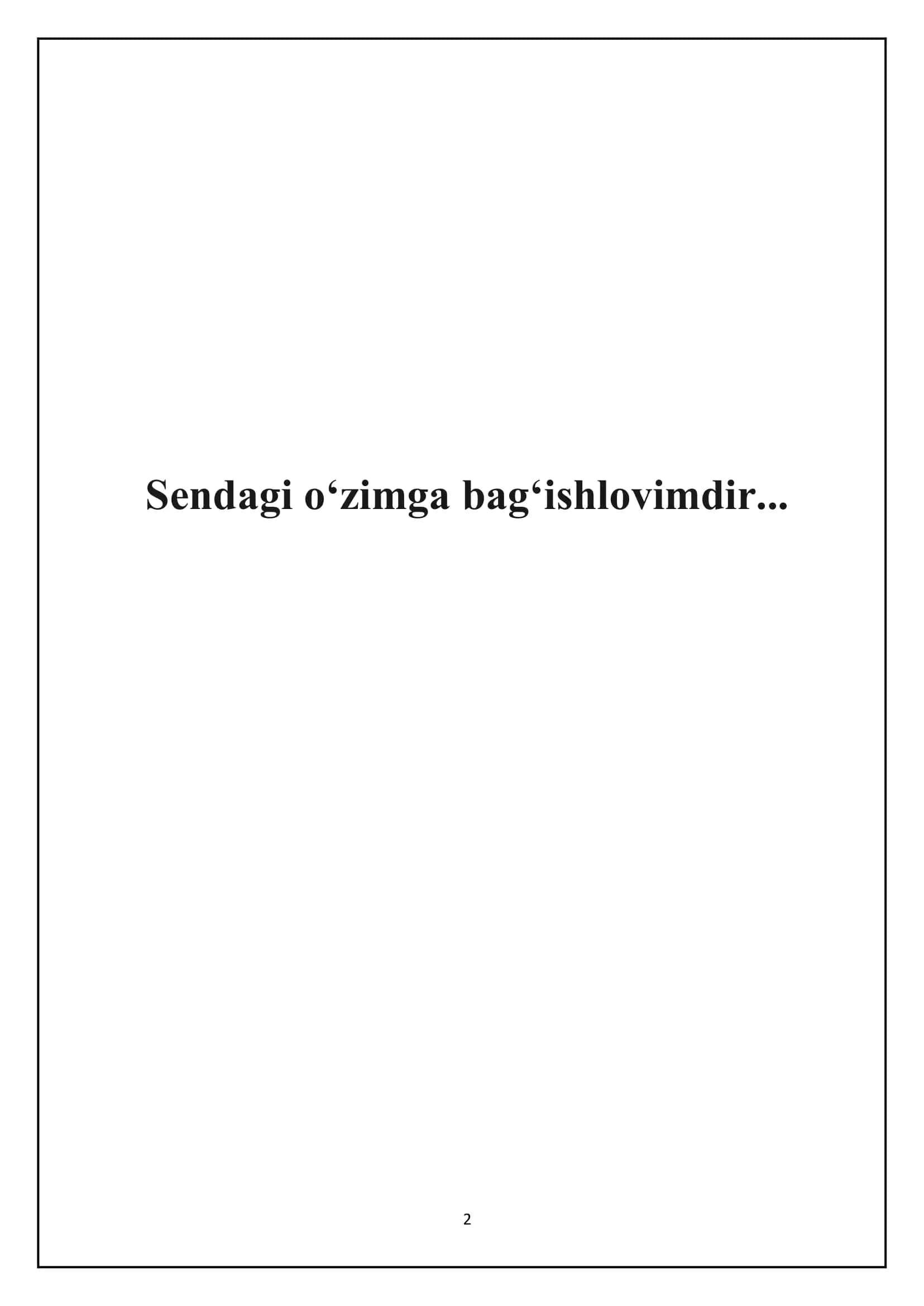 Faqat ahmoqlar sakkiz soat uxlaydi 2