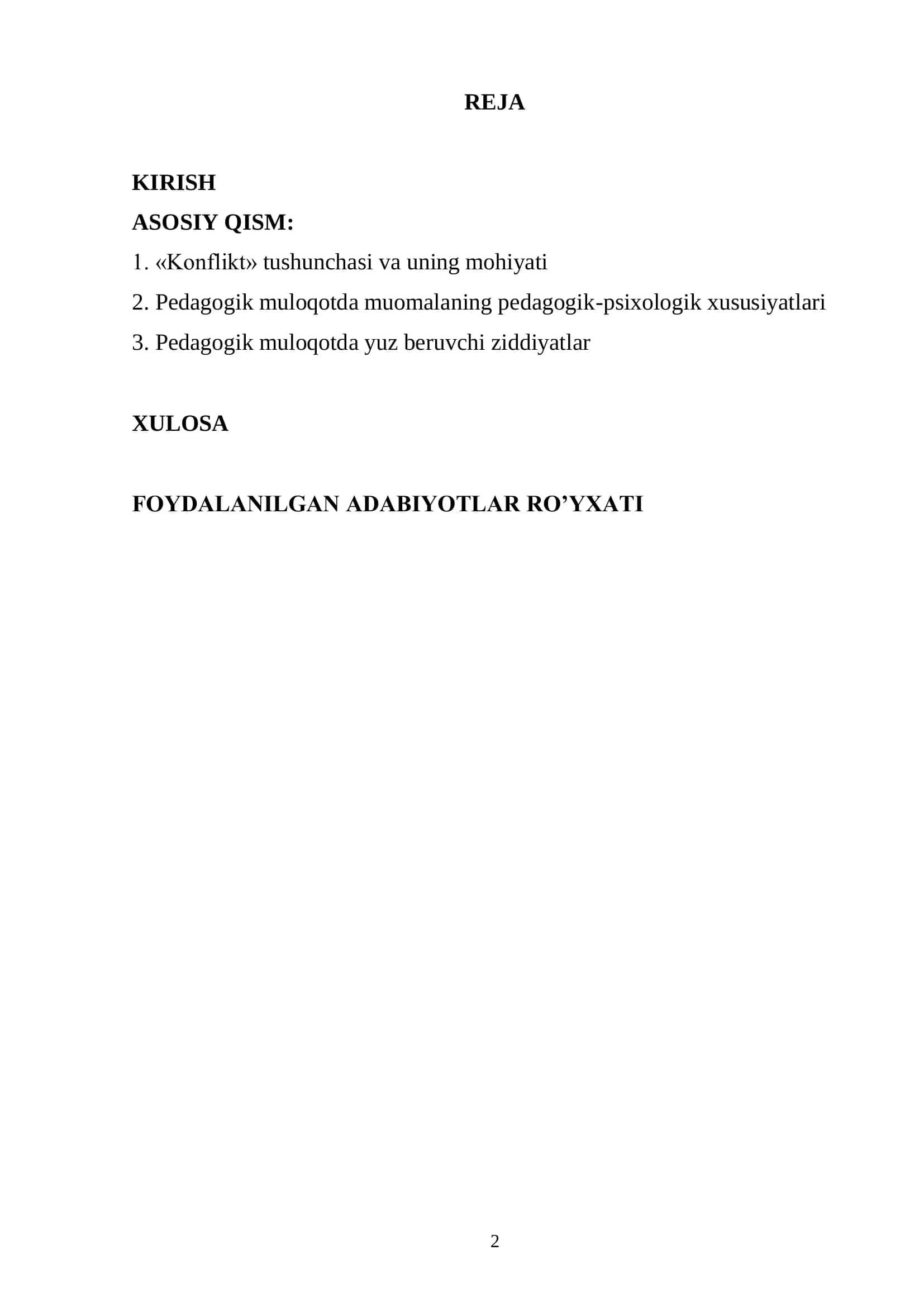 Pedagogik muloqotda yuz beruvchi ziddiyatning mohiyati 2