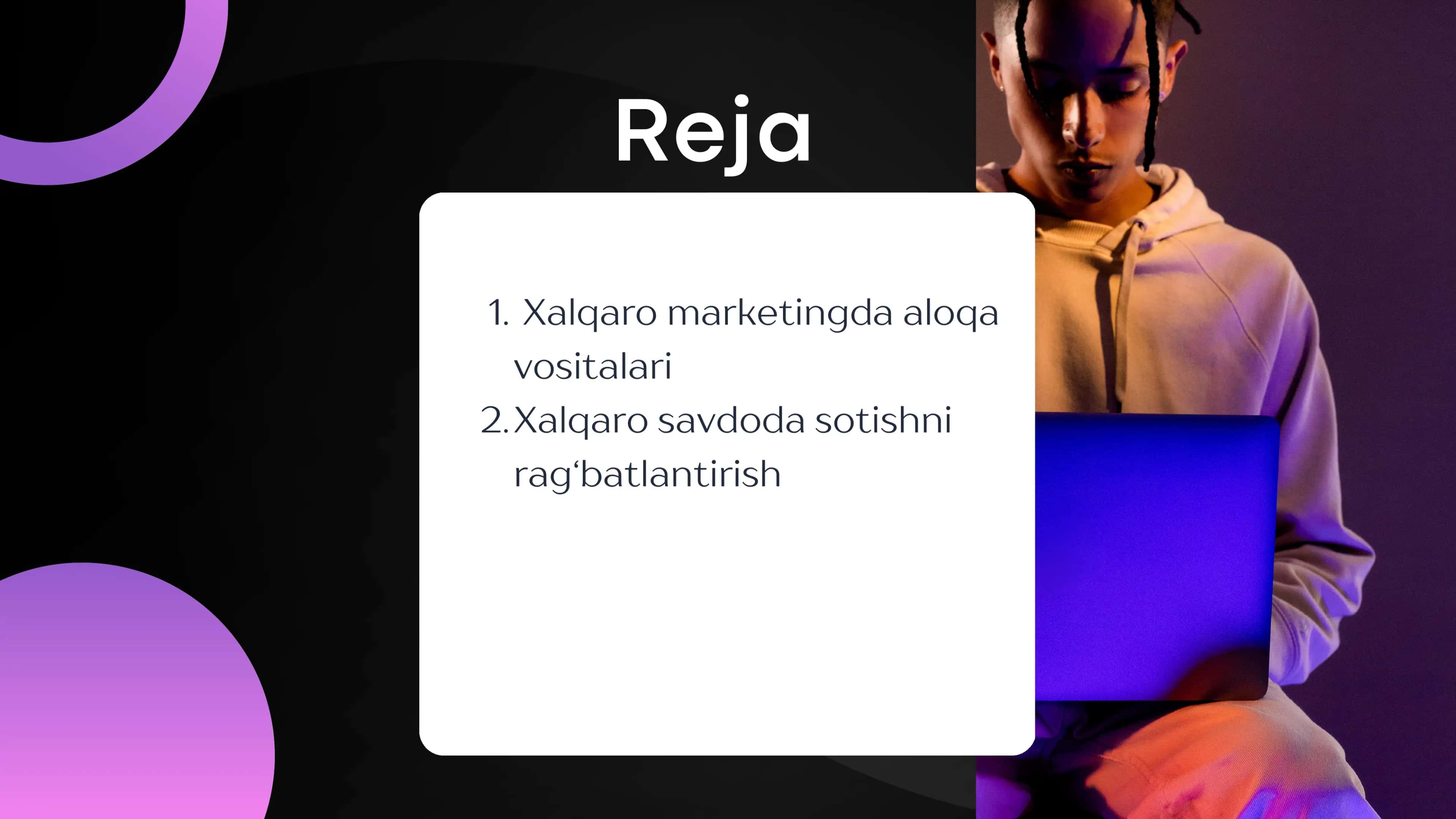 Xalqaro Marketingda sotuv 2