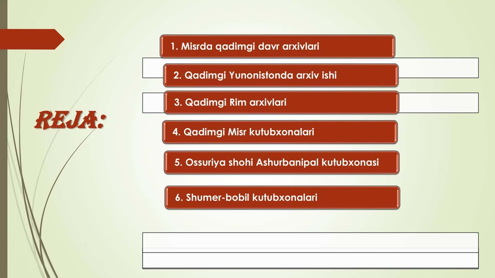 Qadimgi dunyo arxivlari va arxiv-kutubxonalar 2