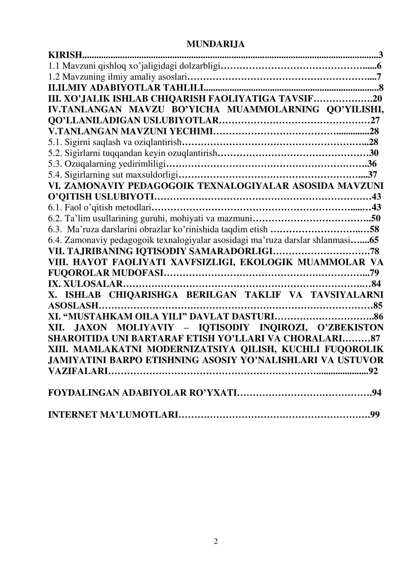 PROTEINNI HAYVONLARNI OZIQLANTIRISHDAGI AHAMIYATI VA MAVZUNI O’QITISH USLUBI 2