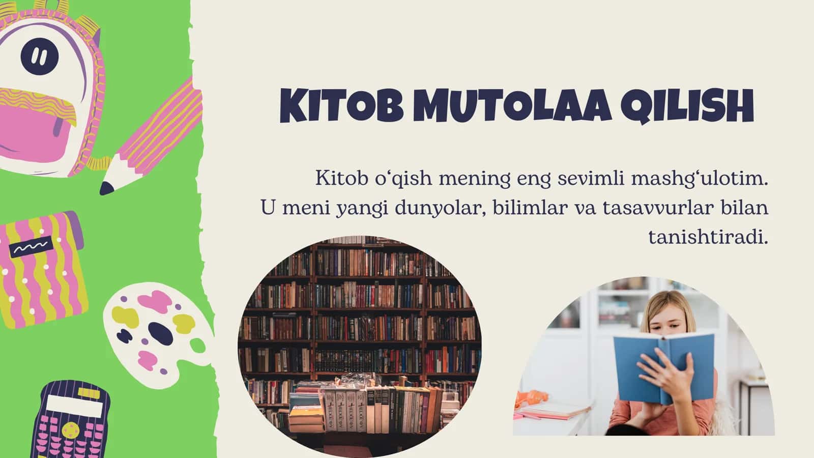 MENING QIZIQISHLARIM 2