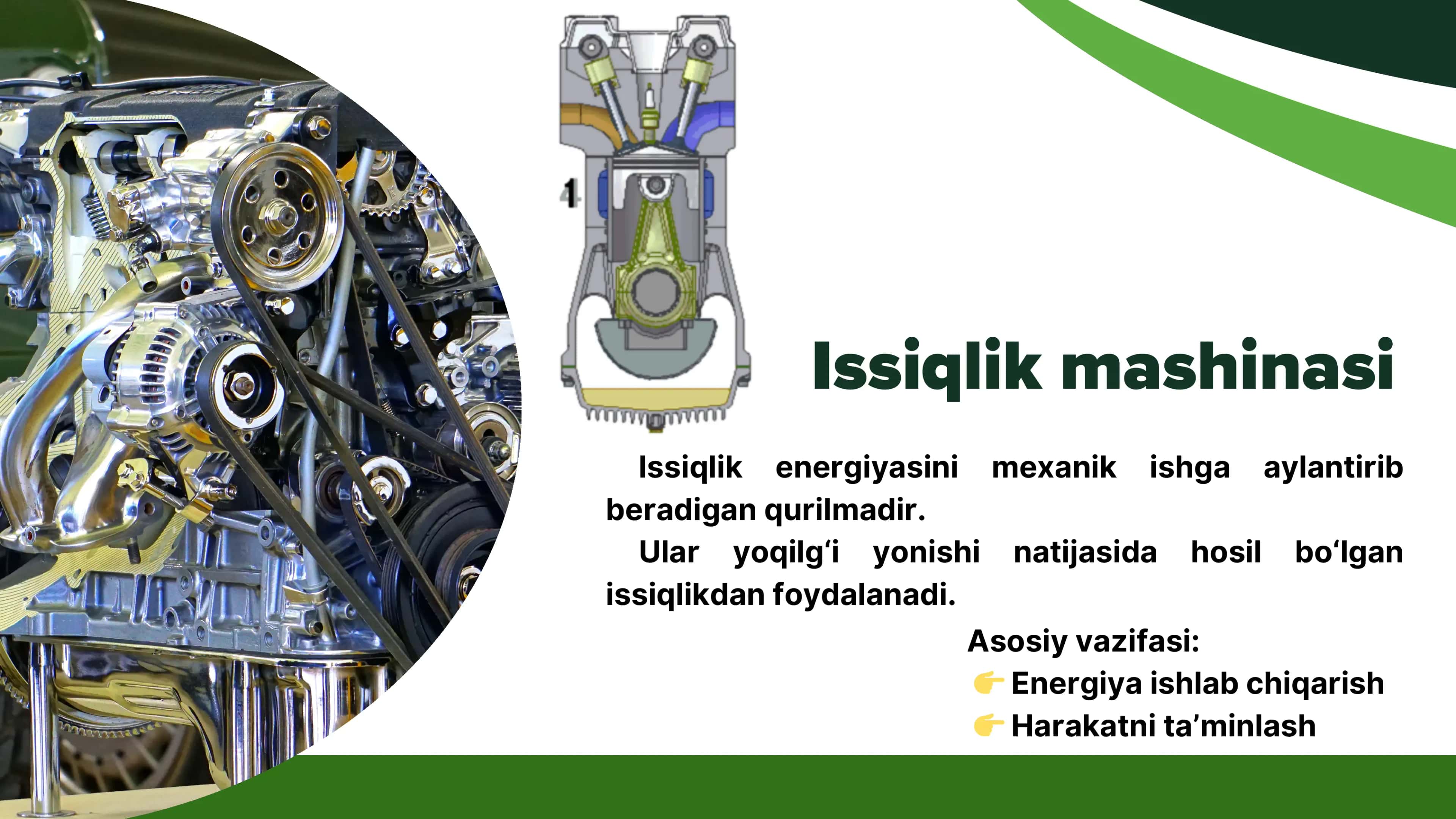 Issiqlik mashinalari va tabiatni muhofaza qilish 2