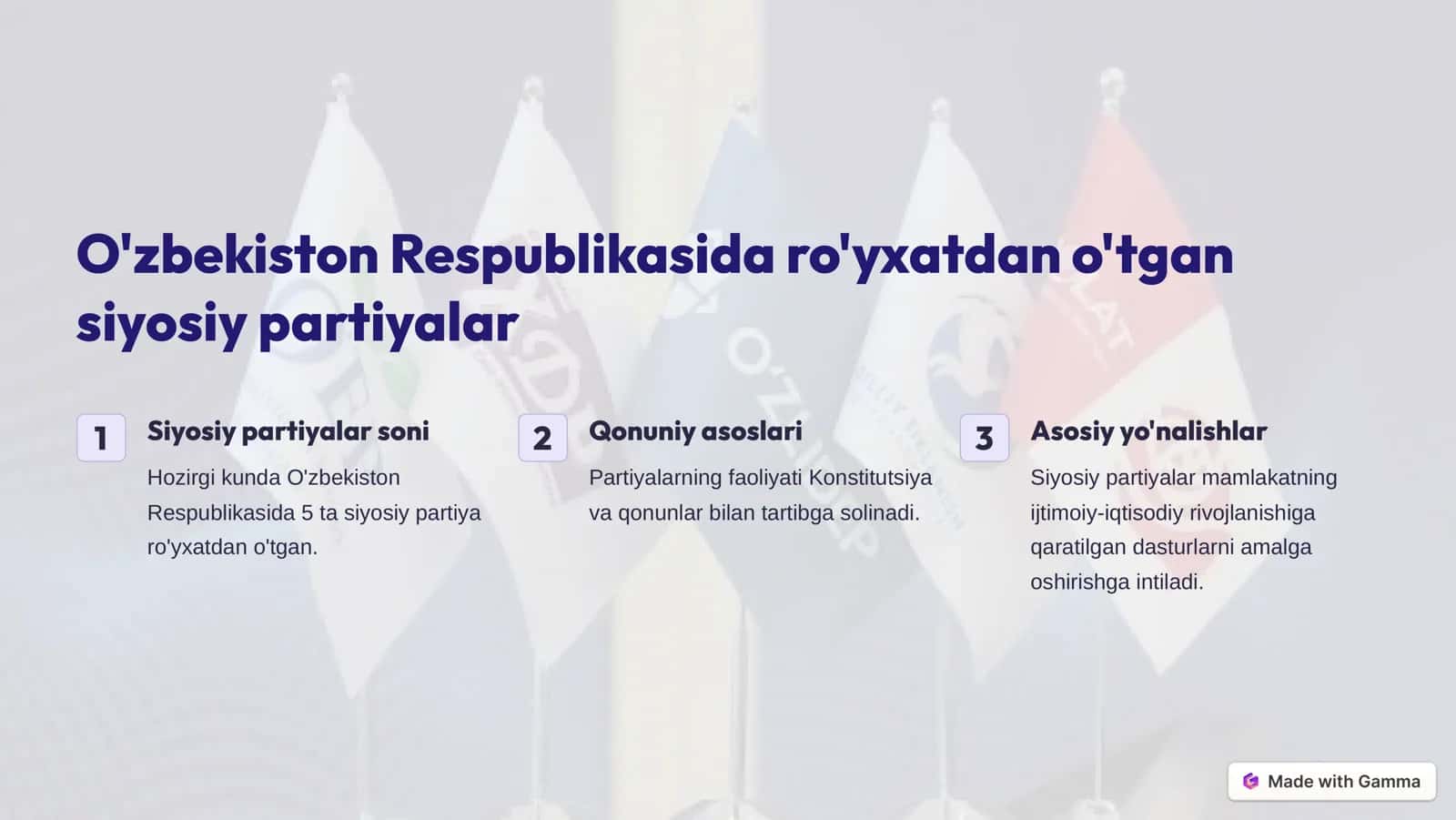Siyosiy partiyalar 2