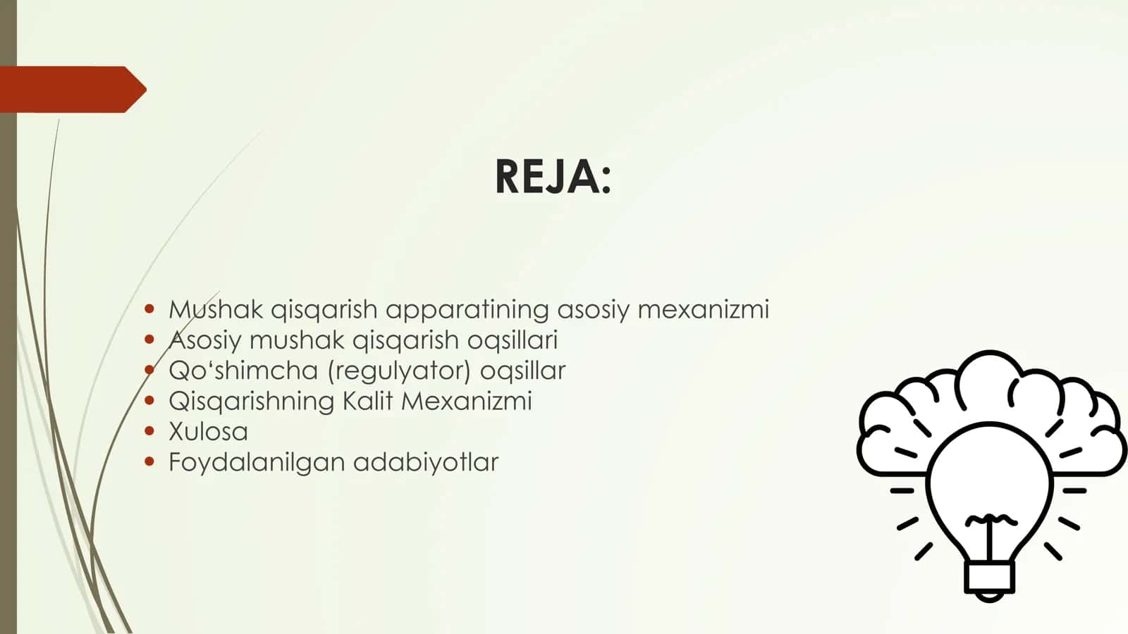 MUSHAK QISQARISH APARATI OQSILLARI 2