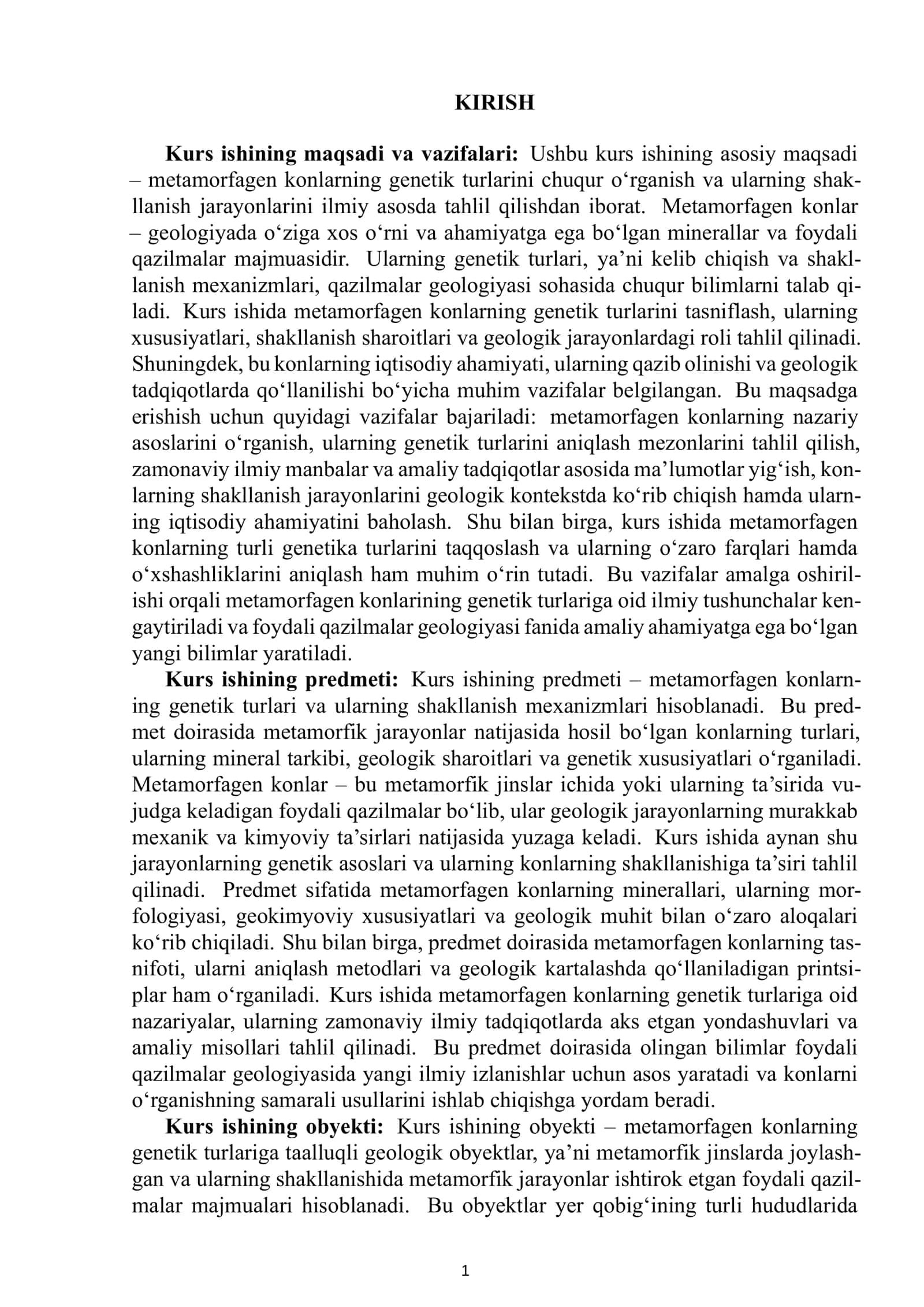Metamorfagen konlarning genetik turlari 2