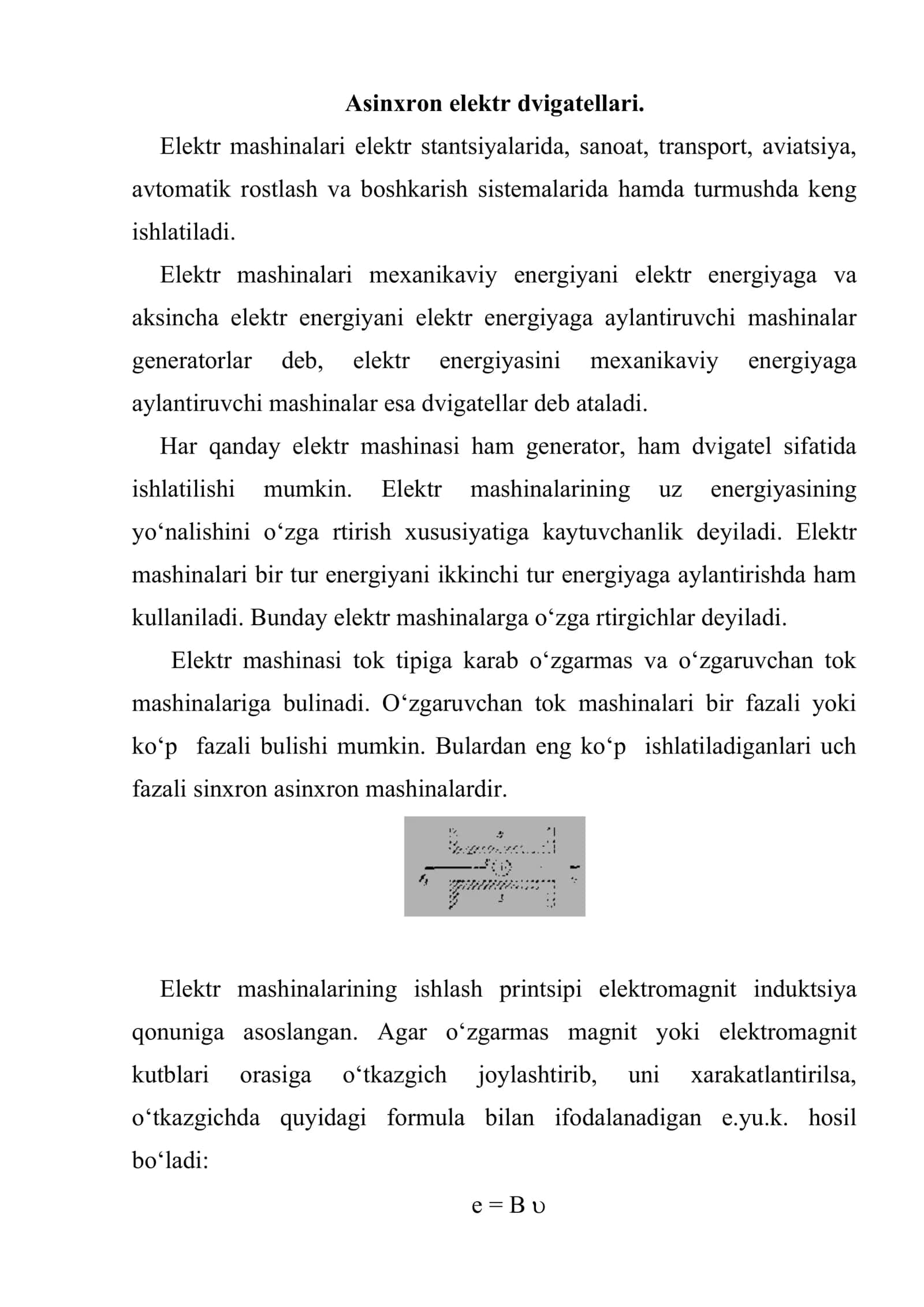 O‘zgaruvchan tok elektr mashinalari 2