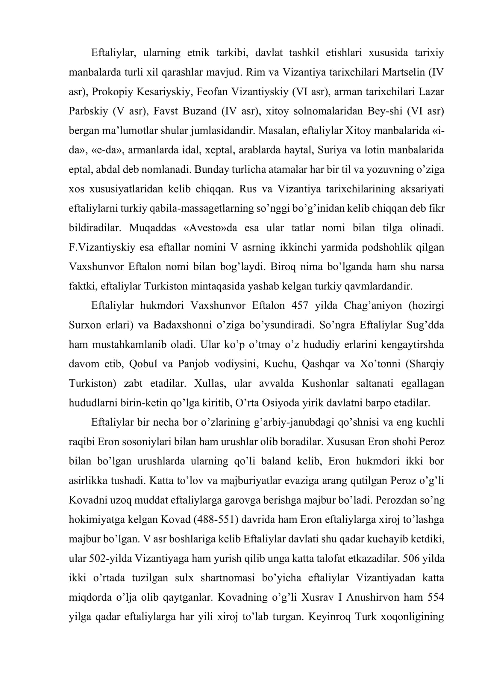 V-XII asrlarda o’zbek davlatchiligi va ijtimoiy-siyosiy, iqtisodiy, madaniy hayot 2