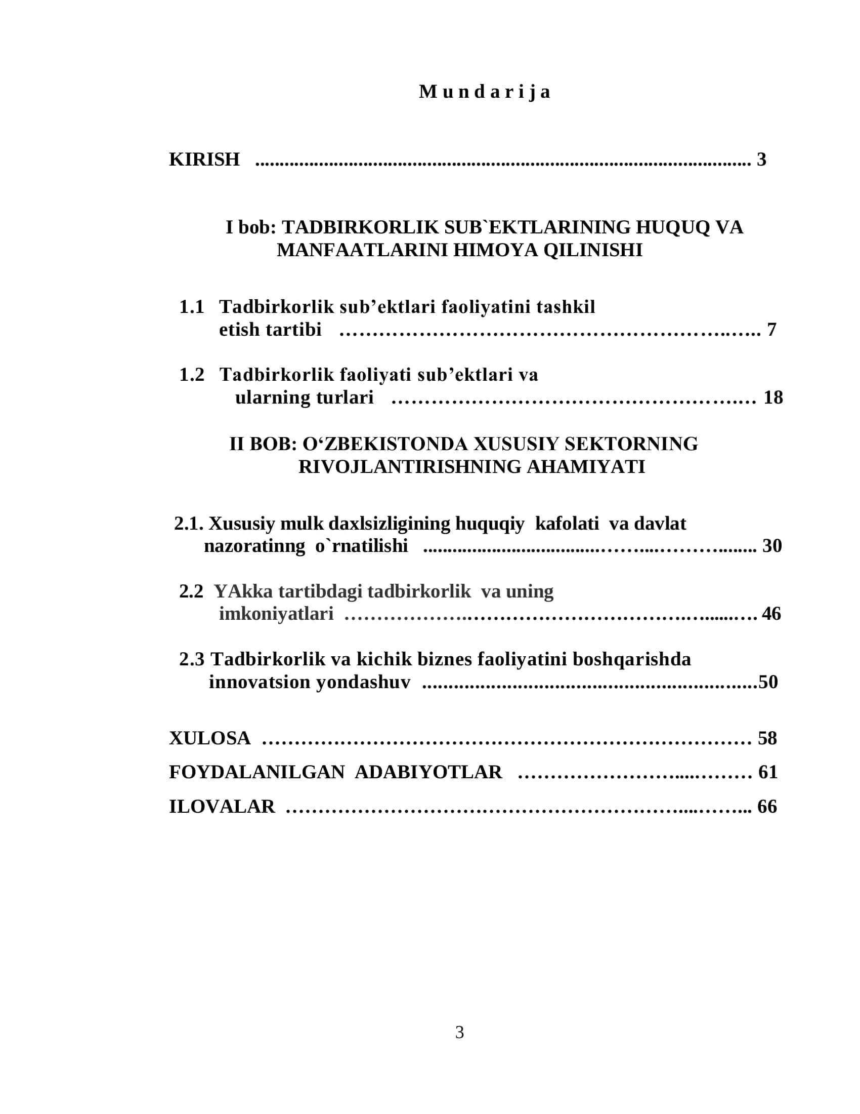 Tadbirkorlik faoliyatida yangi innovatsion texnologiyalarni joriy etishning huquqiy asoslari 2