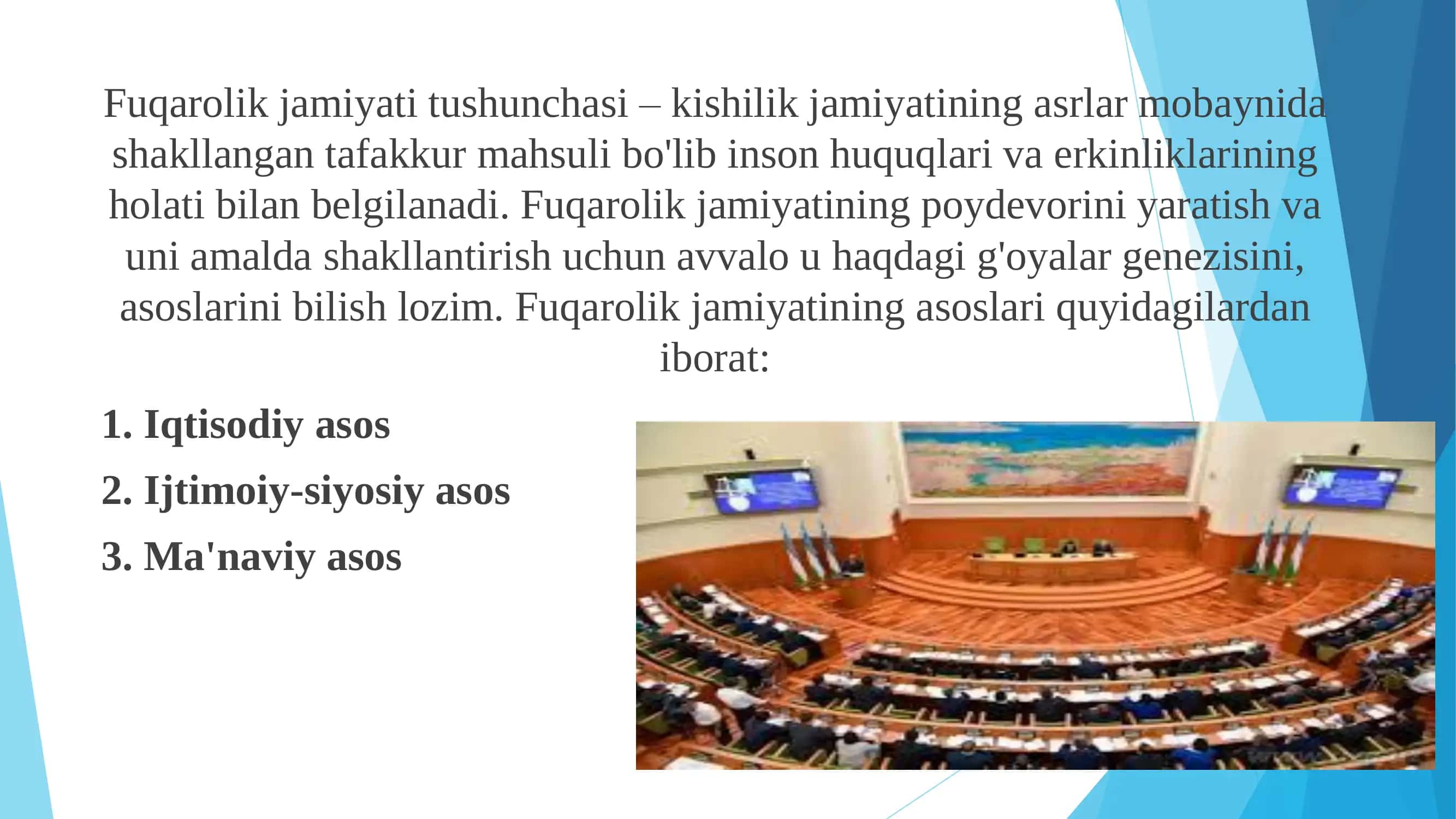 Fuqarolik jamiiyati institutlarini shakllanishi 2