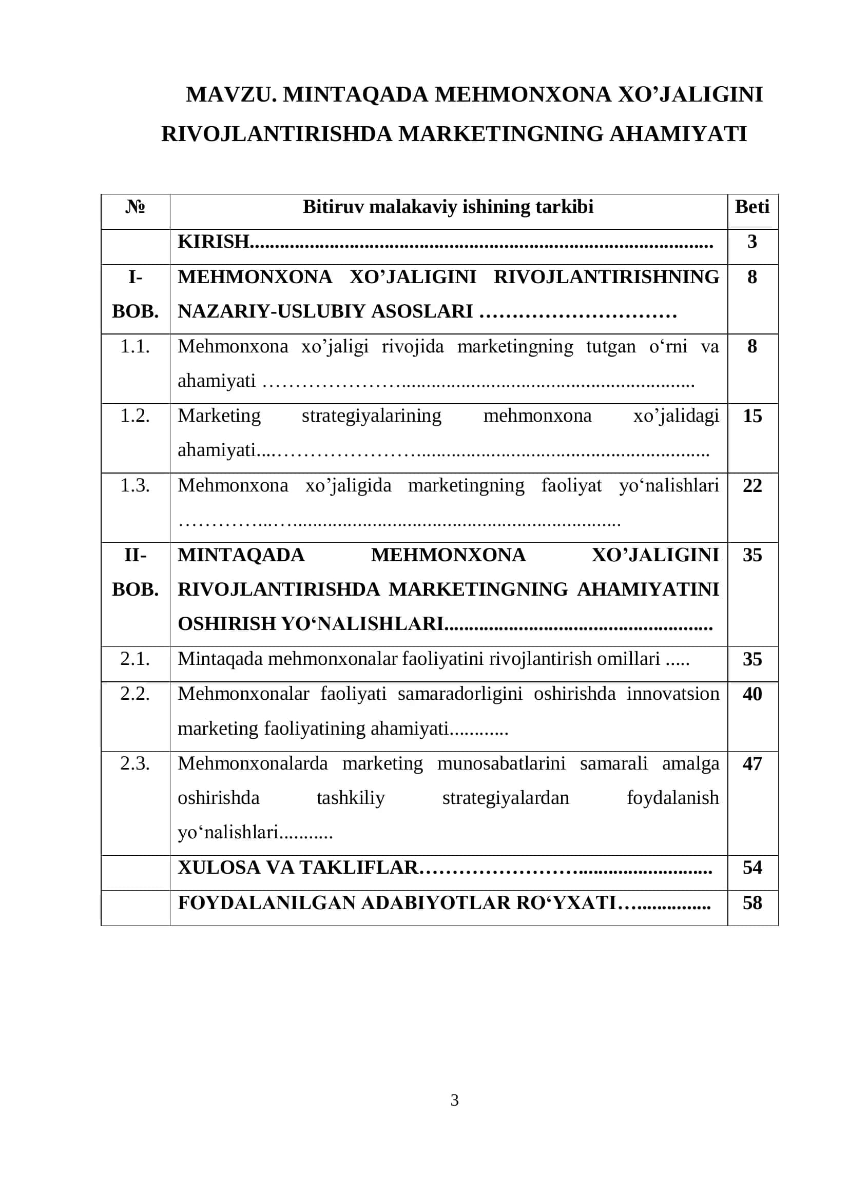 MINTAQADA MEHMONXONA XO‟JALIGINI RIVOJLANTIRISHDA MARKETINGNING AHAMIYATI 2