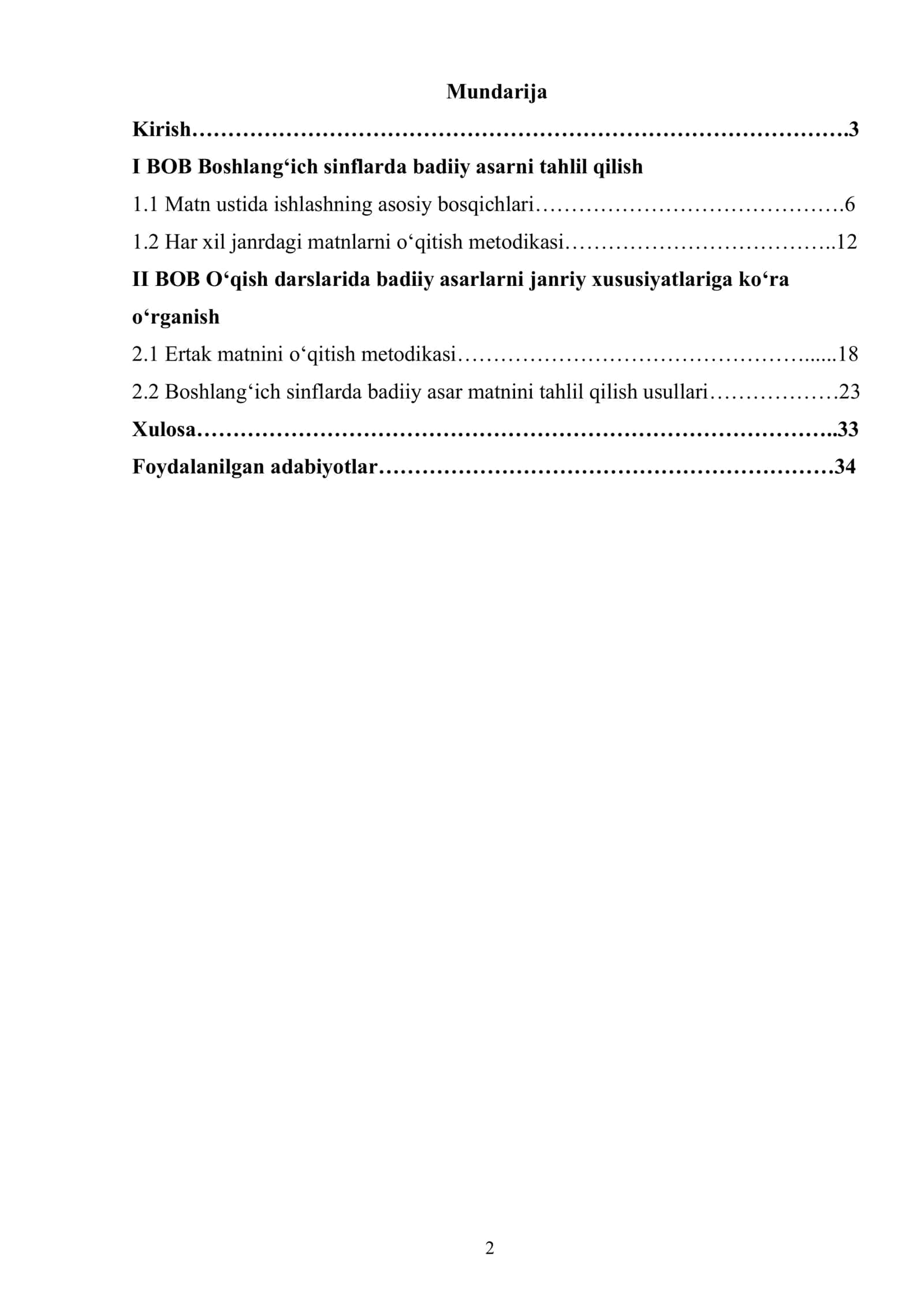 4-sinfda badiiy matn ustida ishlash metodikasi 2