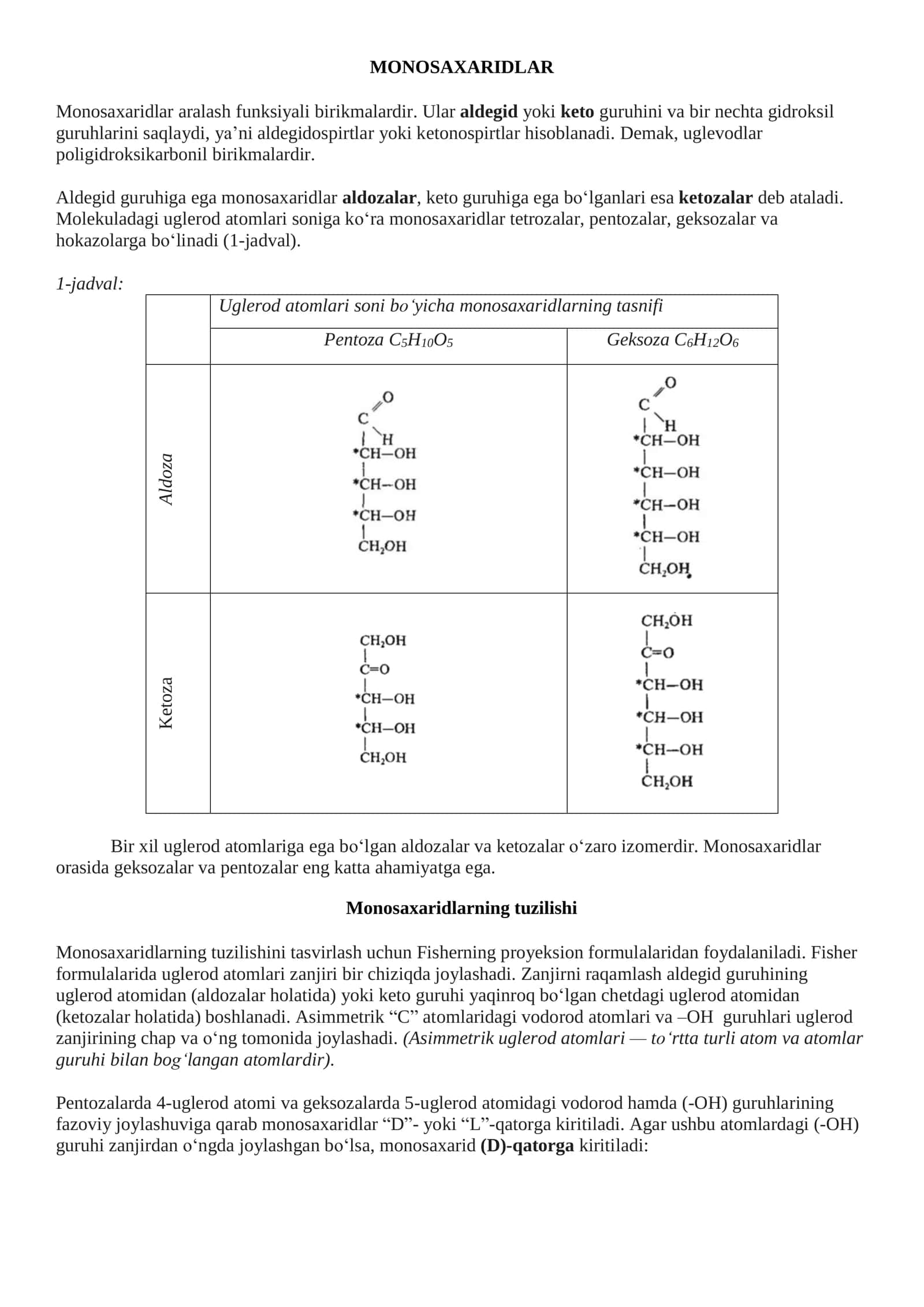 Uglevodlar 2