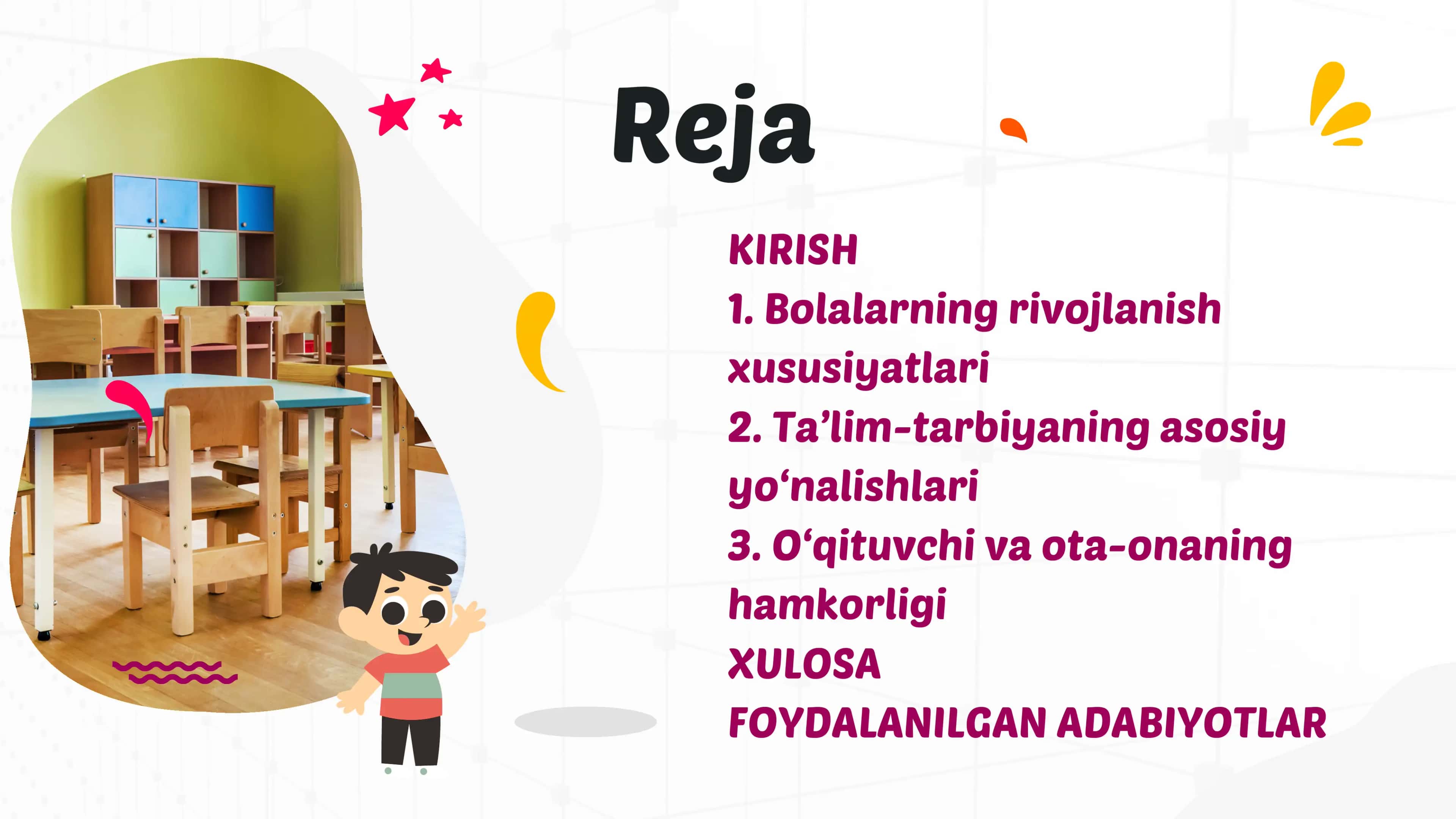 Aqliy va ruhiy rivojlanishida kamchiligi bo'lgan bolalar ta'lim tarbiyasi 2