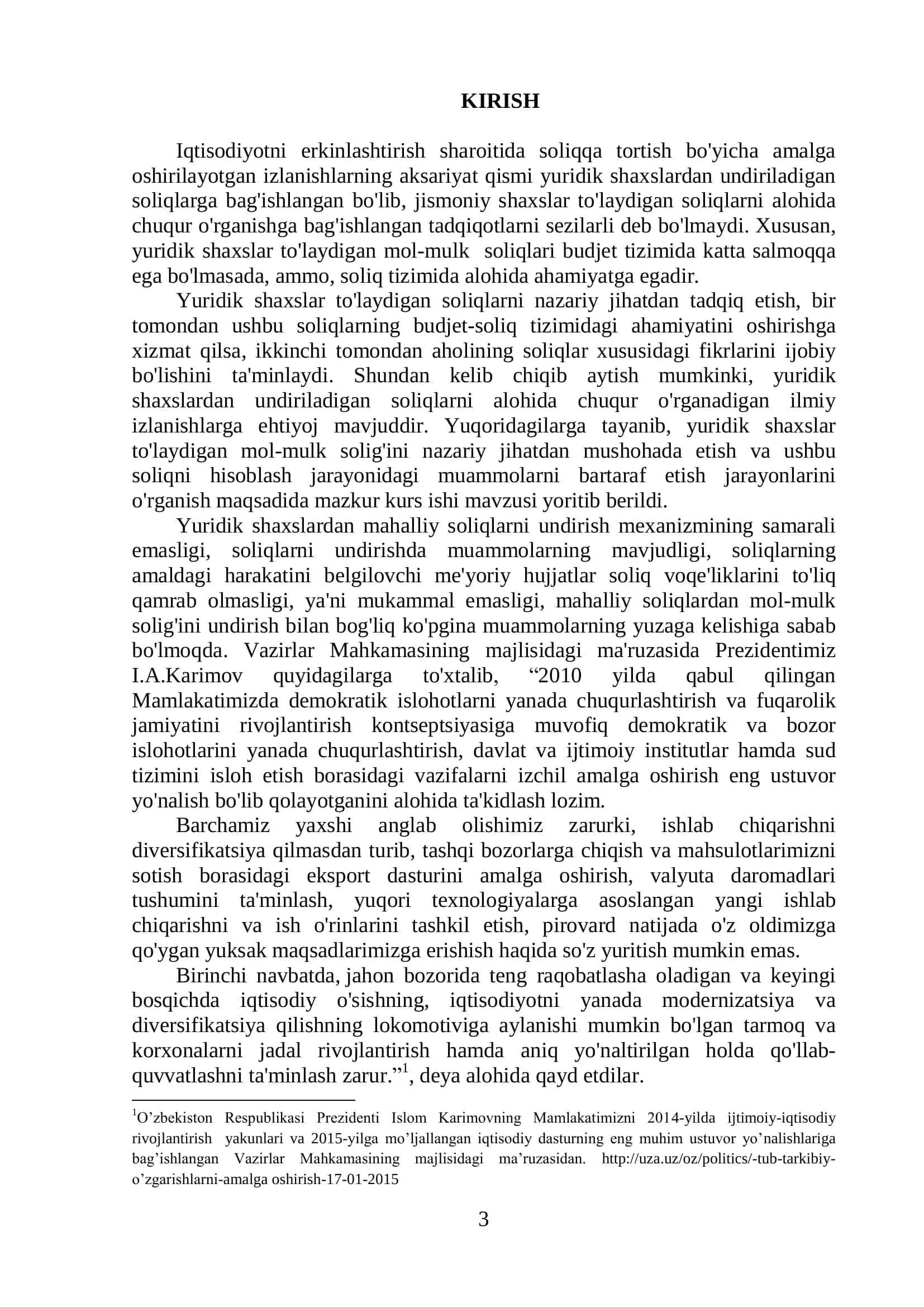 Mol-mulk solig'ini byudjetga undirishdagi muammolar 2