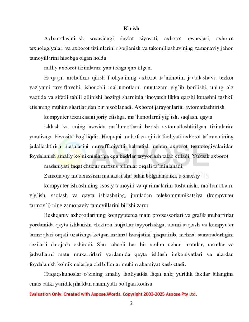Axborot xavfsizligini referat 2