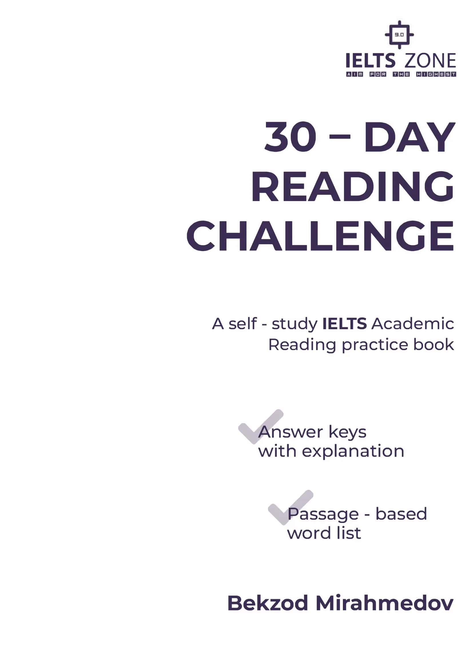 IELTS ZONE - 30-DAY READING CHALLENGE 2