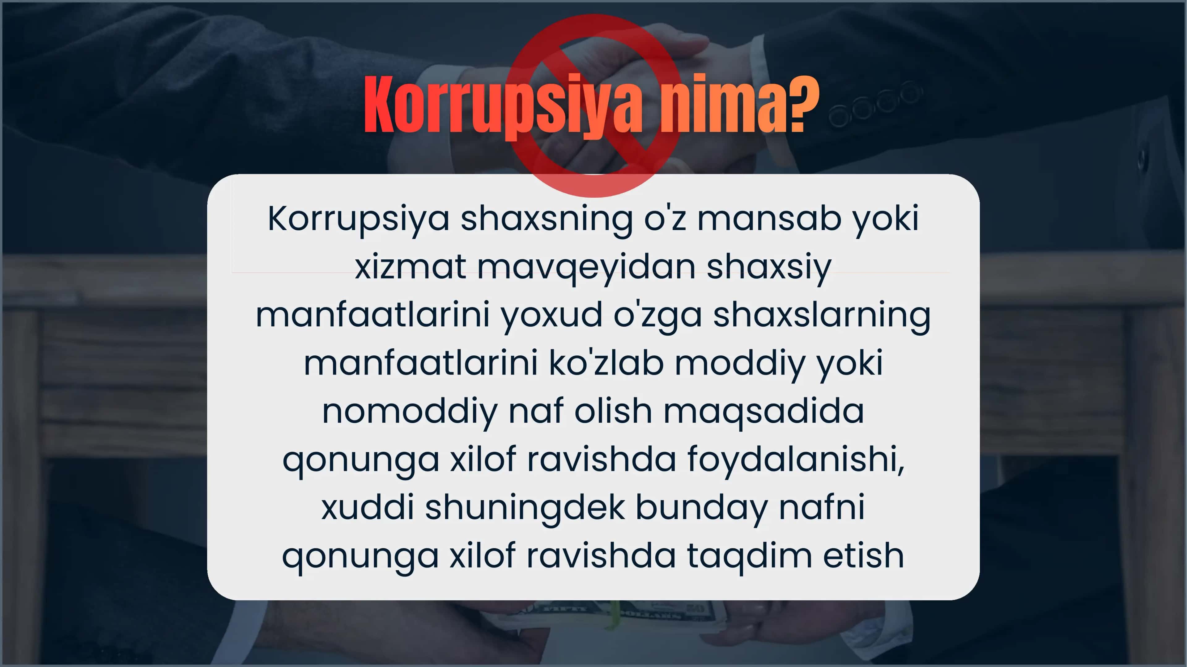 Korrupsiyaga qarshi kurashish bo'yicha faoliyatni bevosita amalga oshiruvchi davlat organlari tizimi 2