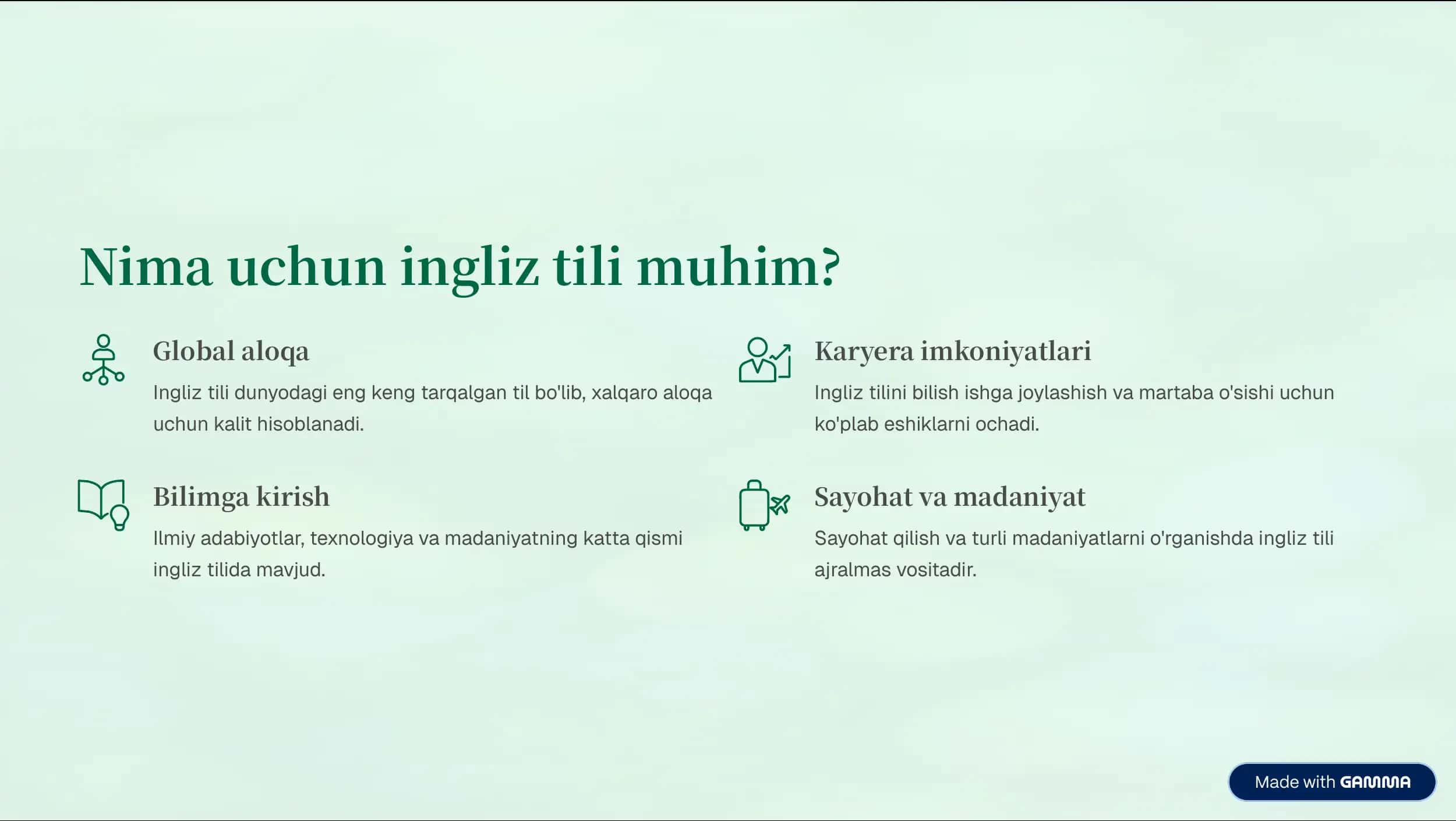 INGLIZ TILINI MUKAMMAL METODIKALAR BILAN OSON O'RGANISH YO'LLARI 2