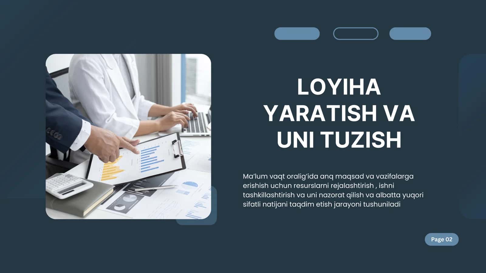 LOYIHA YARATISH 2