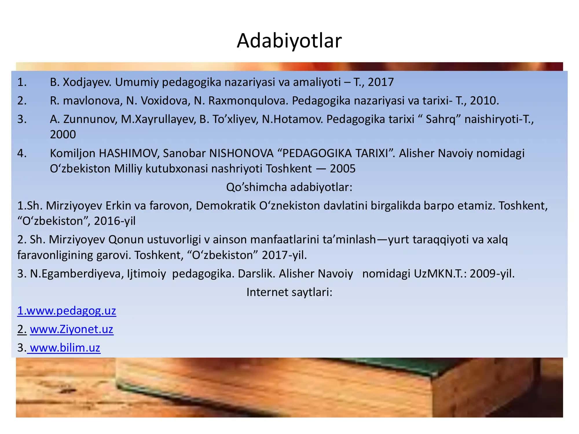 Pedagogika tarixi 2