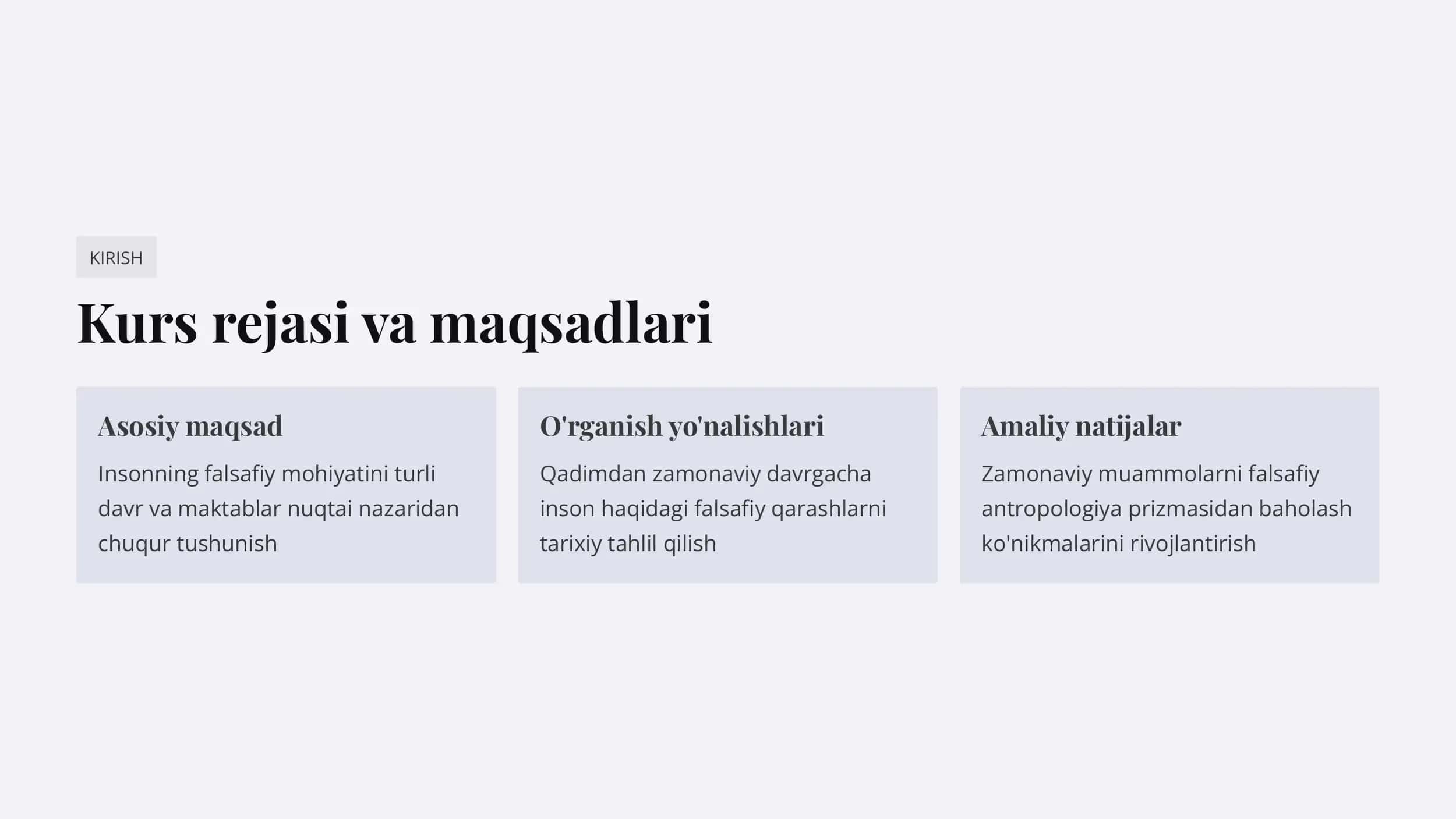 Inson falsafasi (Falsafiy antropologiya) 2