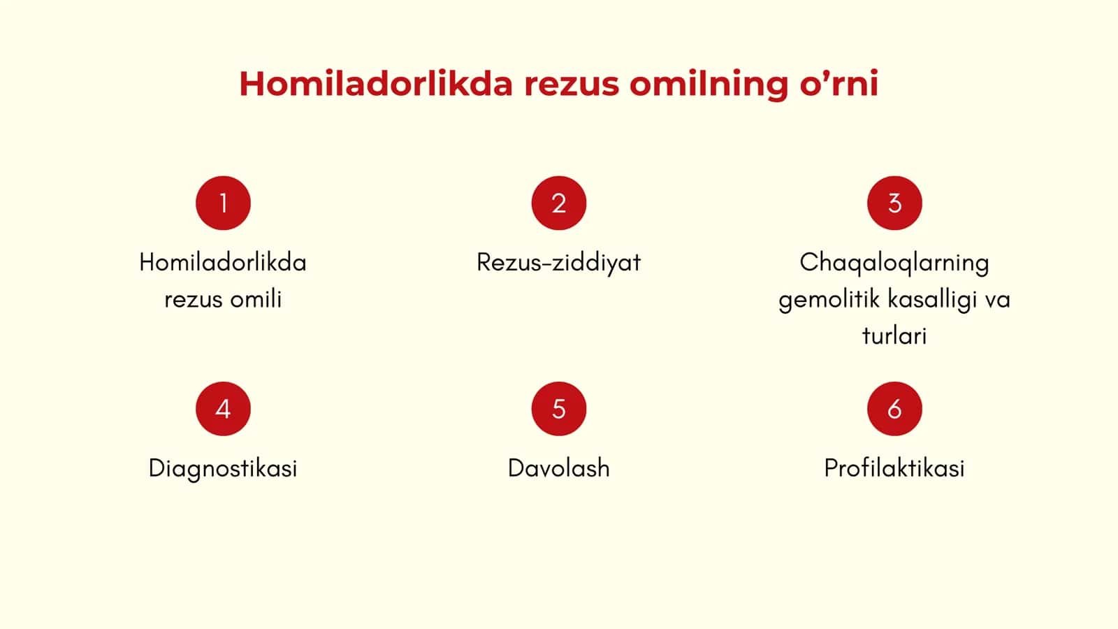 Homiladorlikda rezus omilning o’rni. Homila va chaqaloqlar gemolitik kasalligi. Chaqaloqlar sariqligi. Etiopatogenezi, tasnifi, klinikasi, tashxislash, davolash tamoyillari 2