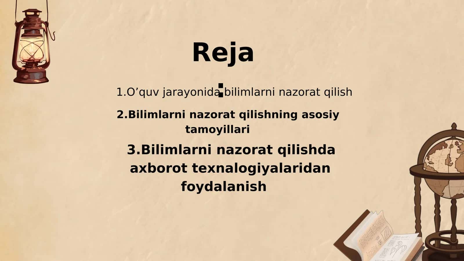 Bilimlarni nazorat qilish 2