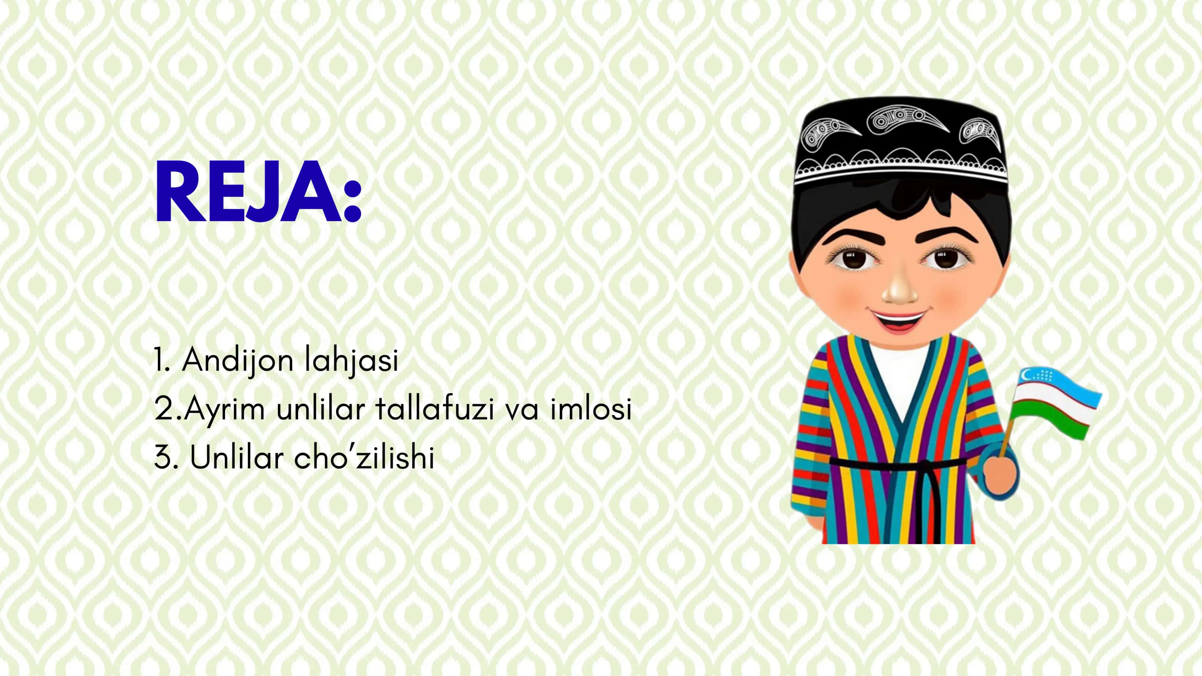 Andijon viloyati | O’zbek dialektologiyasi 2