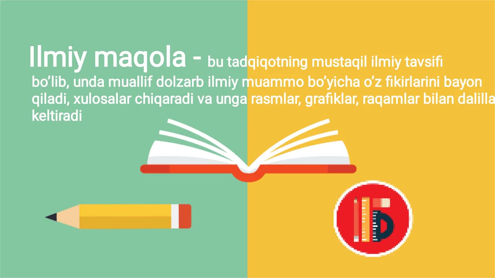 Ilmiy maqola bizga nimaga kerak va u qanday yoziladi? 2