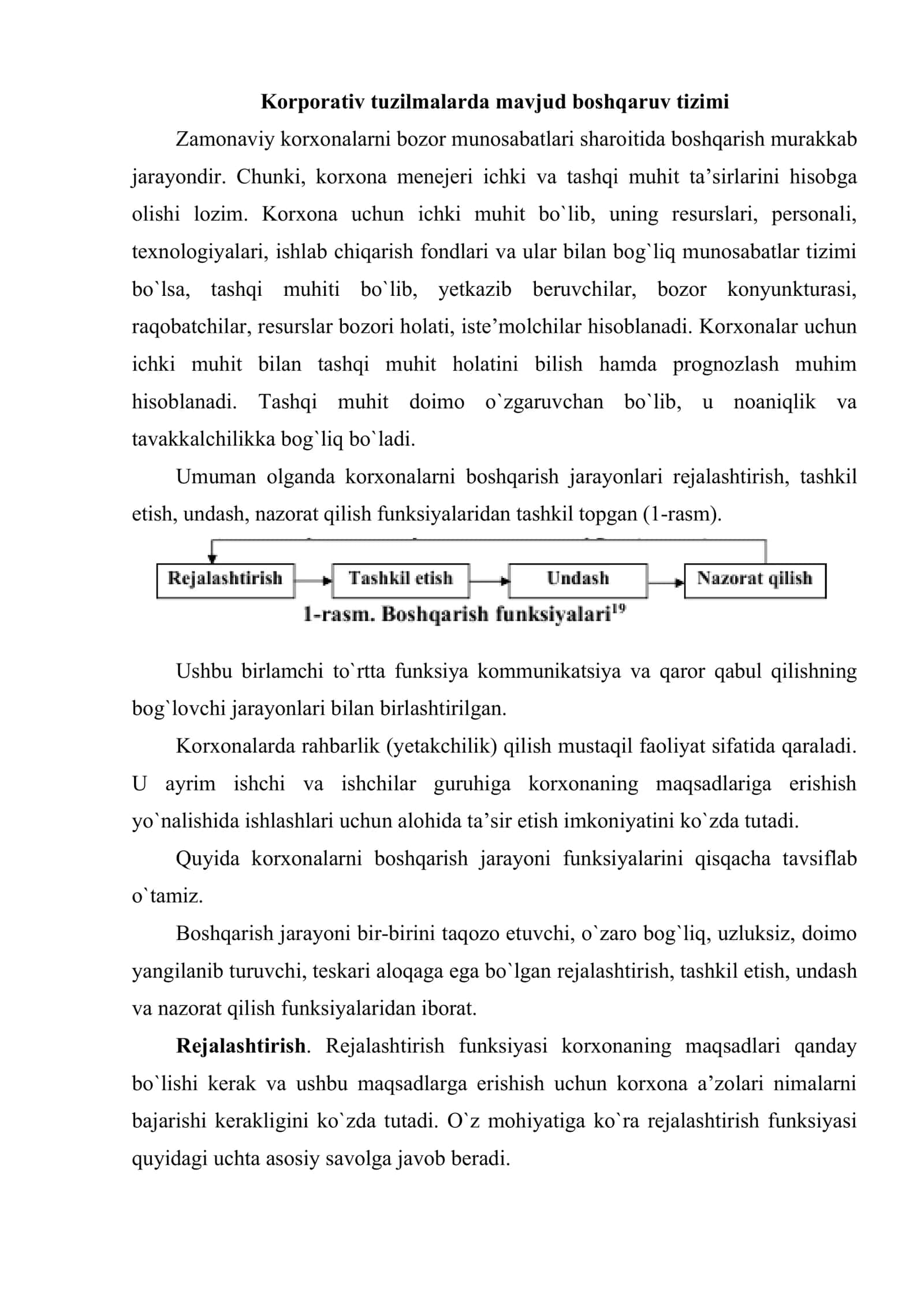 Korporativ tuzilmalarda jarayonli boshqaruv 2