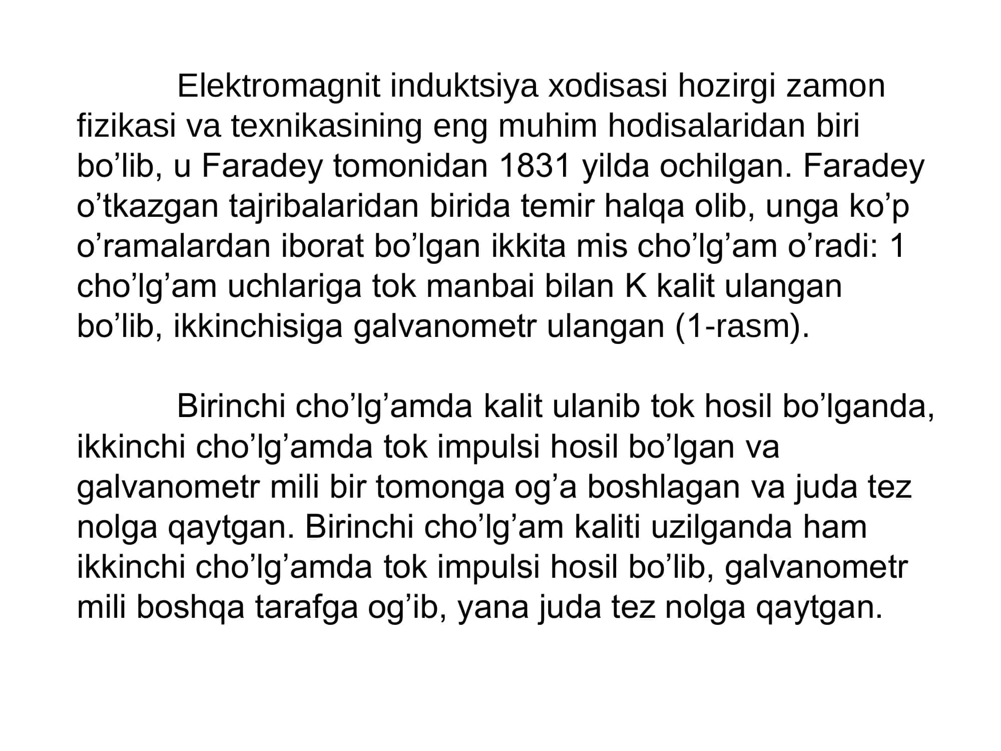 Elektromagnit induktsiya 2