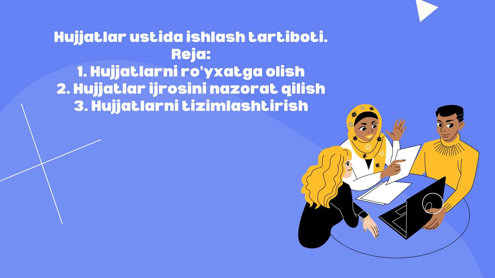 Hujjatlar ustida ishlash tartiboti 2