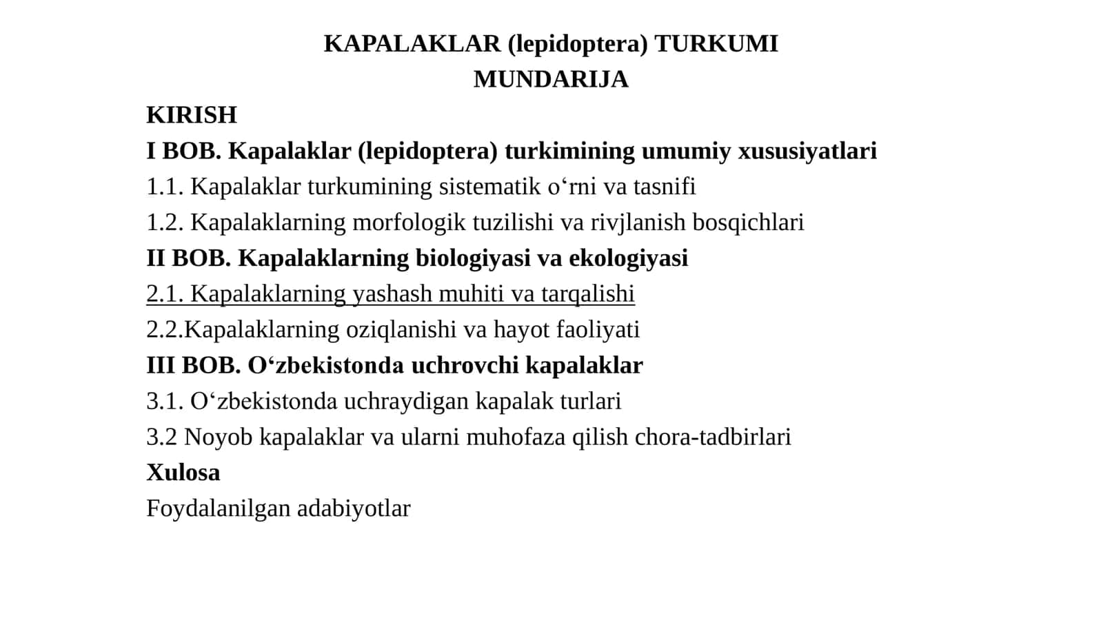KAPALAKLAR (lepidoptera) 2