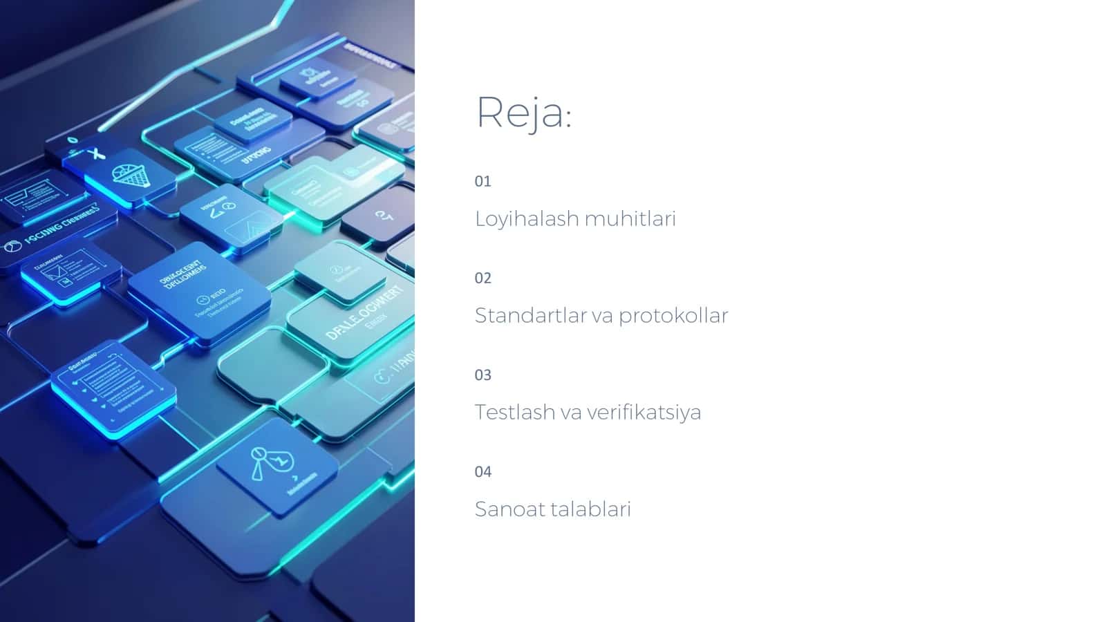 Real vaqt OT loyihalash muhiti va standartlari 2