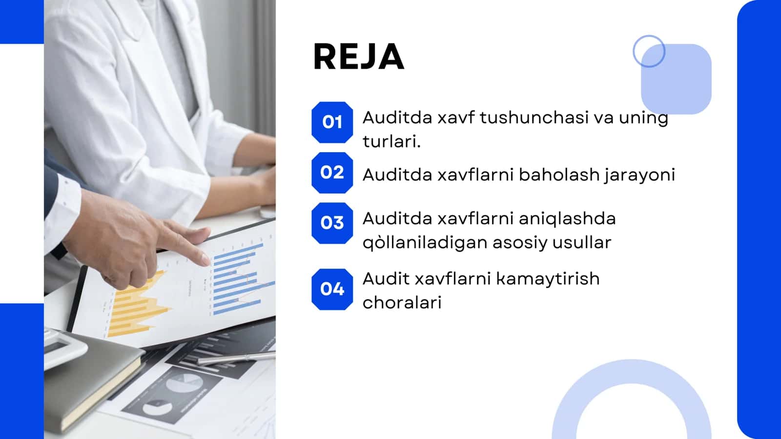 Auditorlarning vazifalari va javobgarligi 2