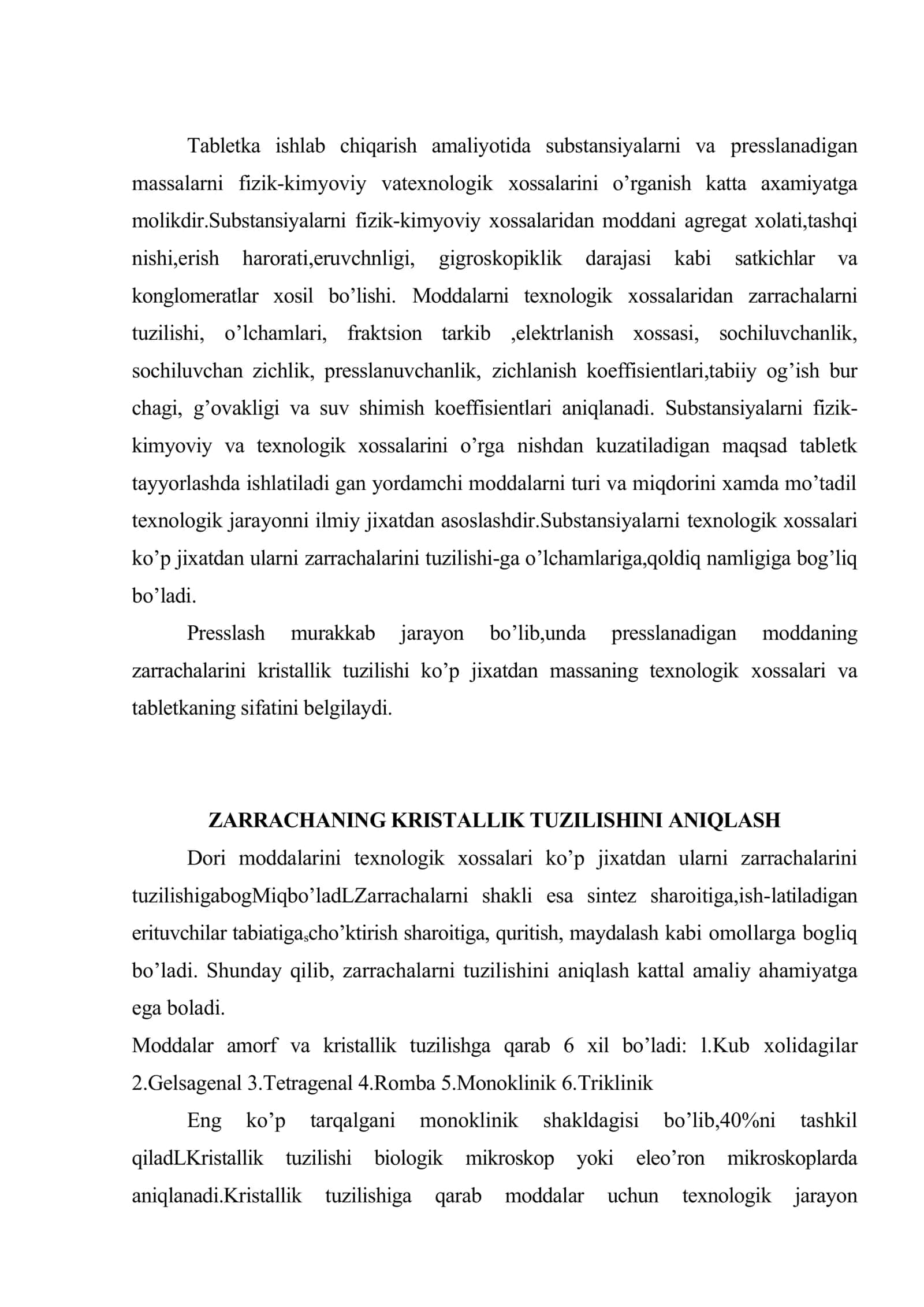 Kukunlarni presslashga tayyorlash 2