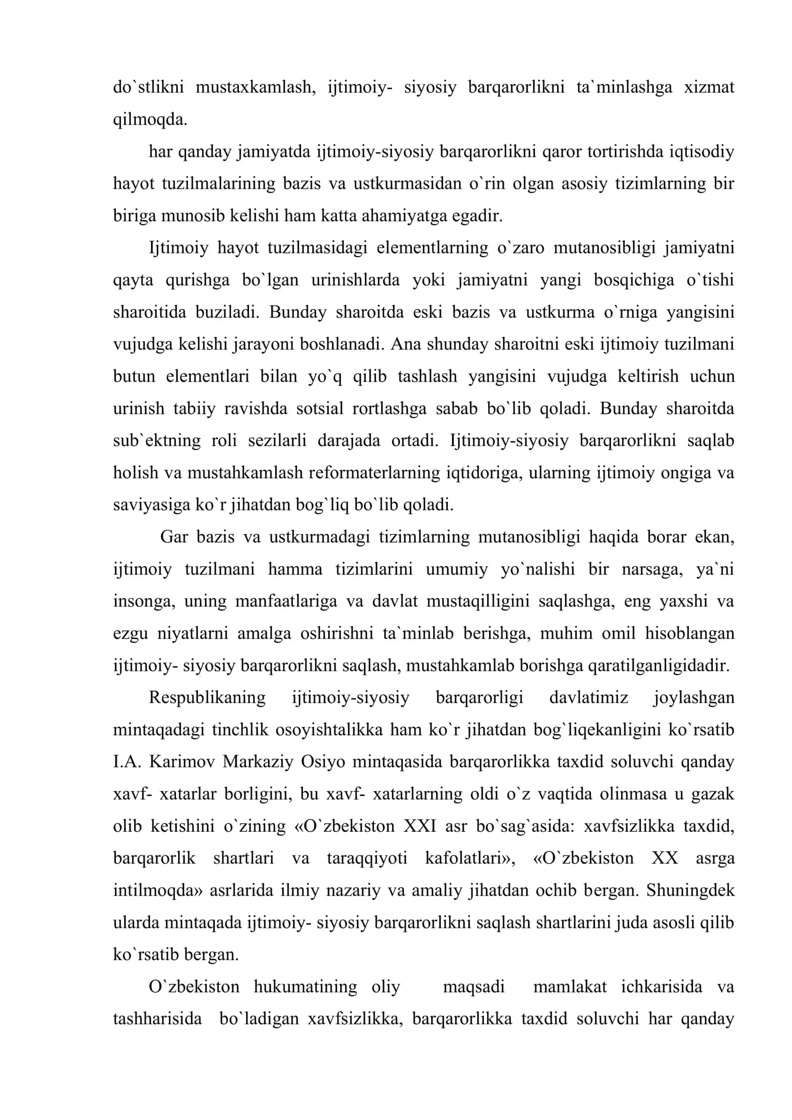 Dеmokratik jamiyat qurilishida kuchli ijtimoiy himoya va adolat tamoyillari 2