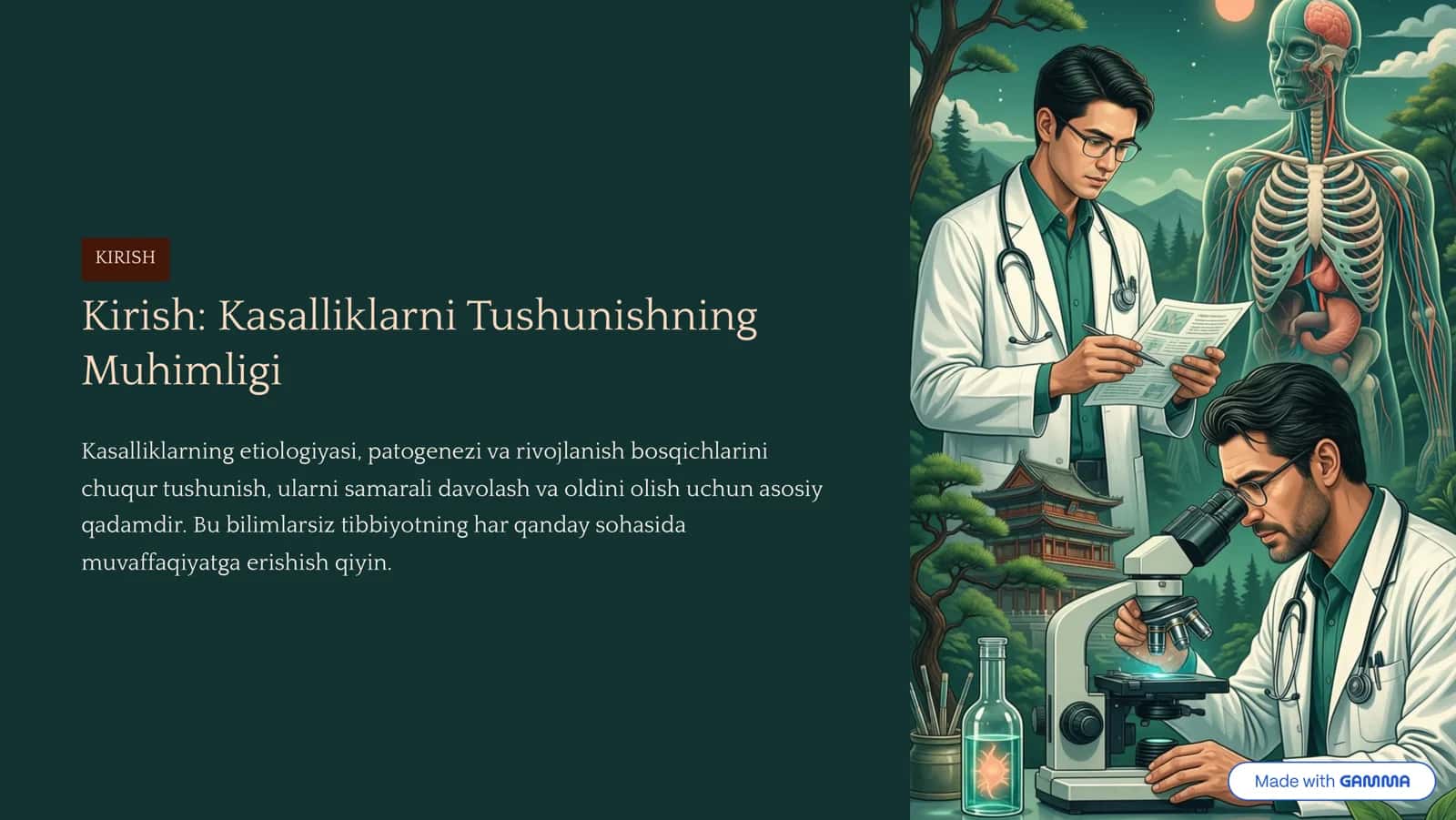 Kasallik Etiologiyasi, Patogenezi va Rivojlanishi: Keng Qamrovli Tahlil 2